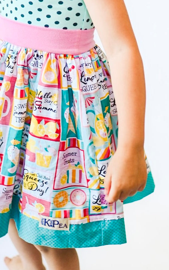 Squeeze The Day Twirl Dress (ships in 2 weeks)