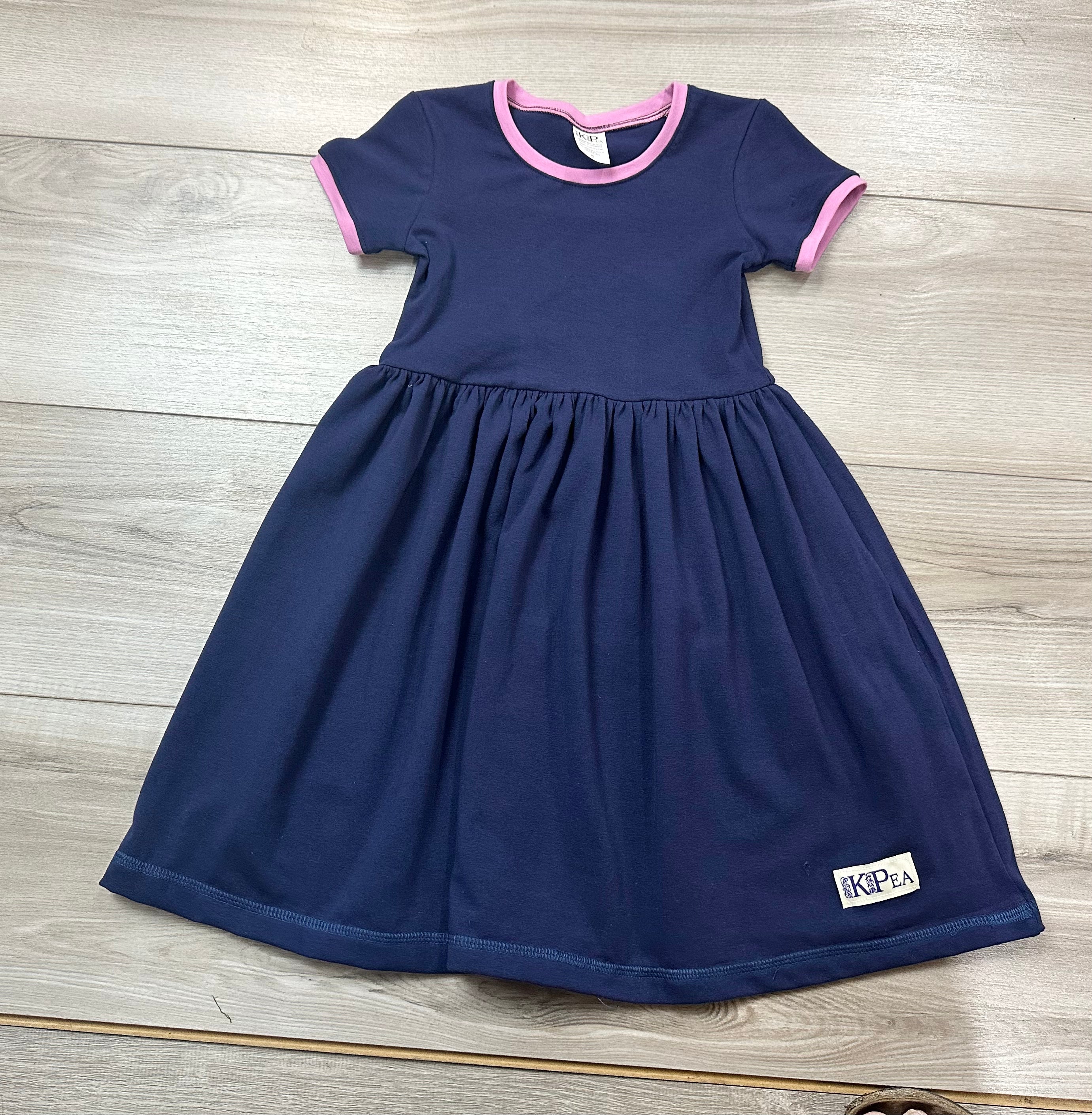 Blueberry Cap Lap Dress (ships in 2 weeks)