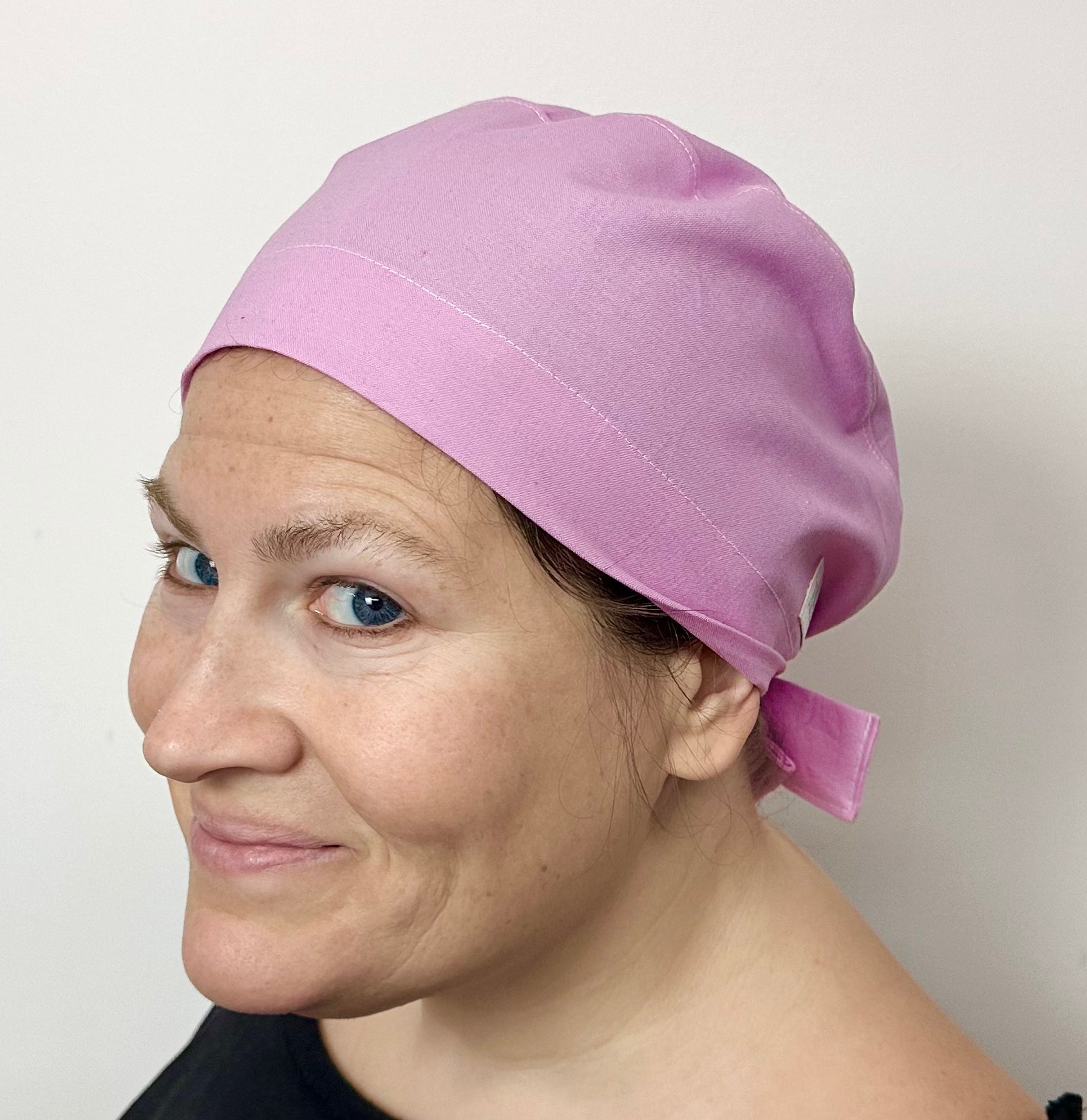 Swan Lake Scrub Cap Tie Back or Bouffant Style