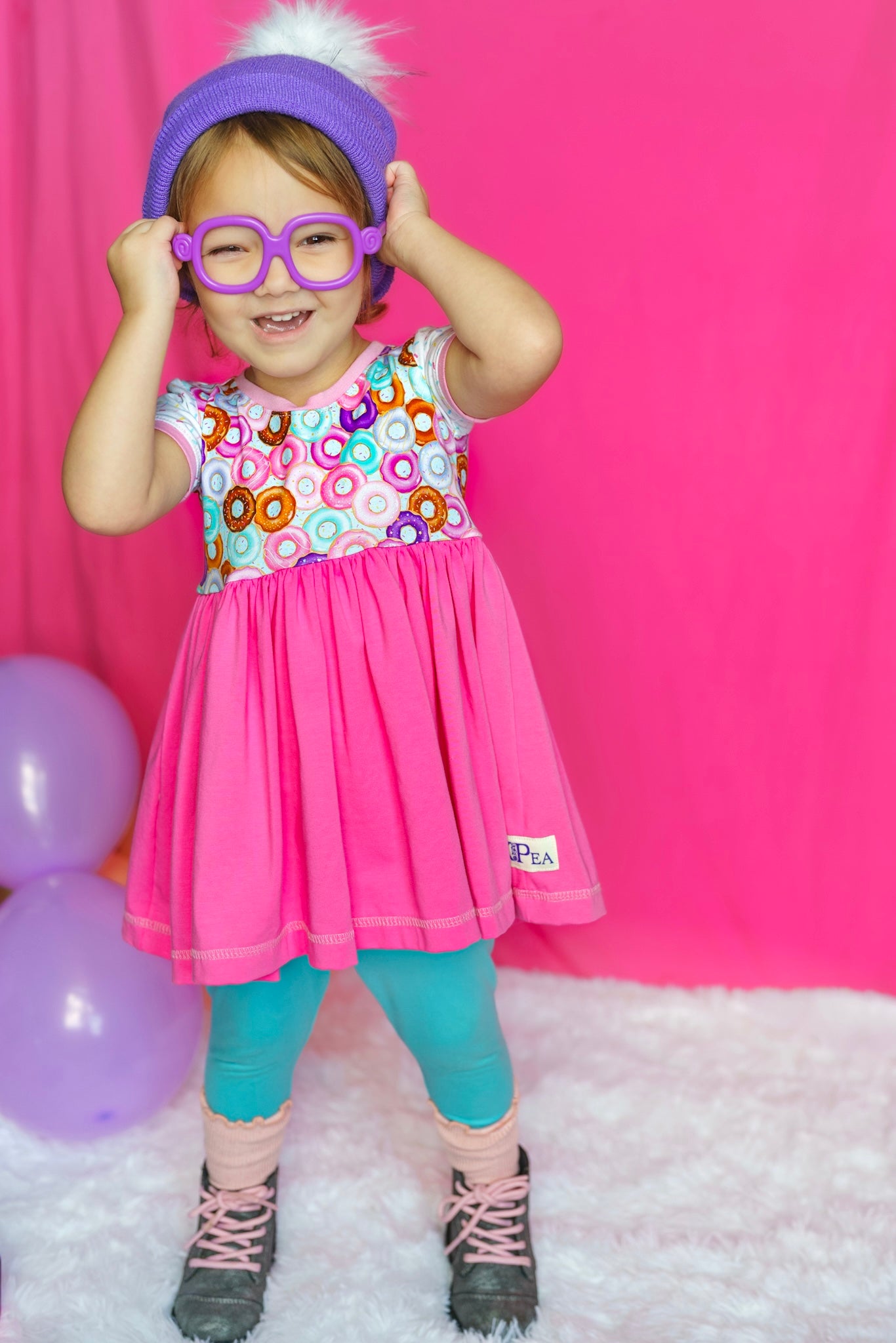 Donut Sprinkles Cap Lap