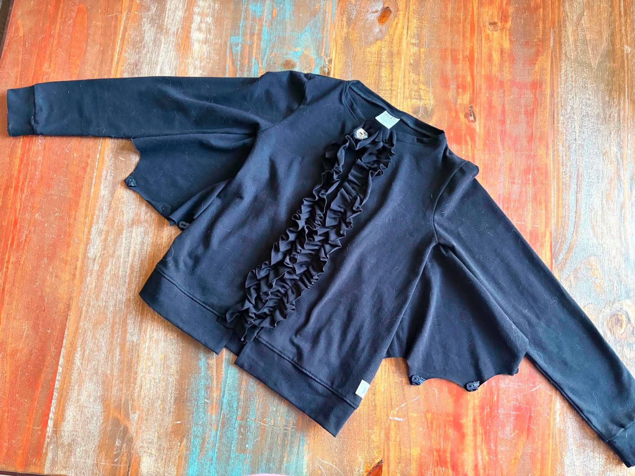 Black Batwing Sami Cardigan (ships in 2 weeks)