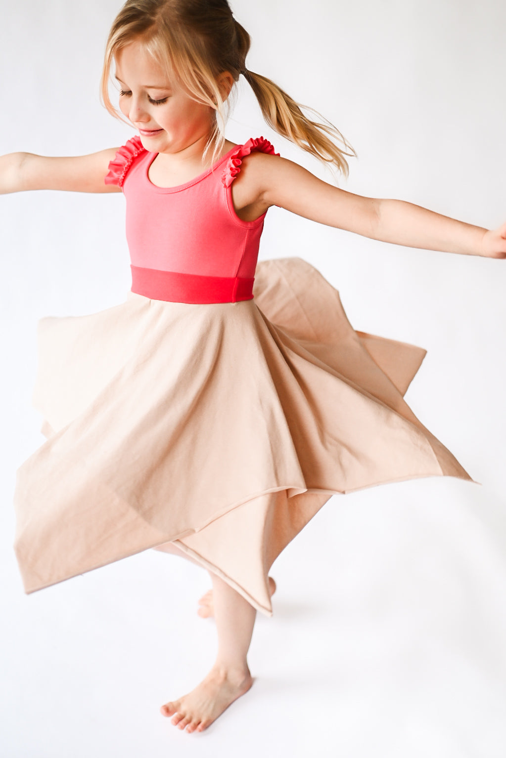 Heart of Te Fiti Petal skirt Lap Dress (ships in 2 weeks)