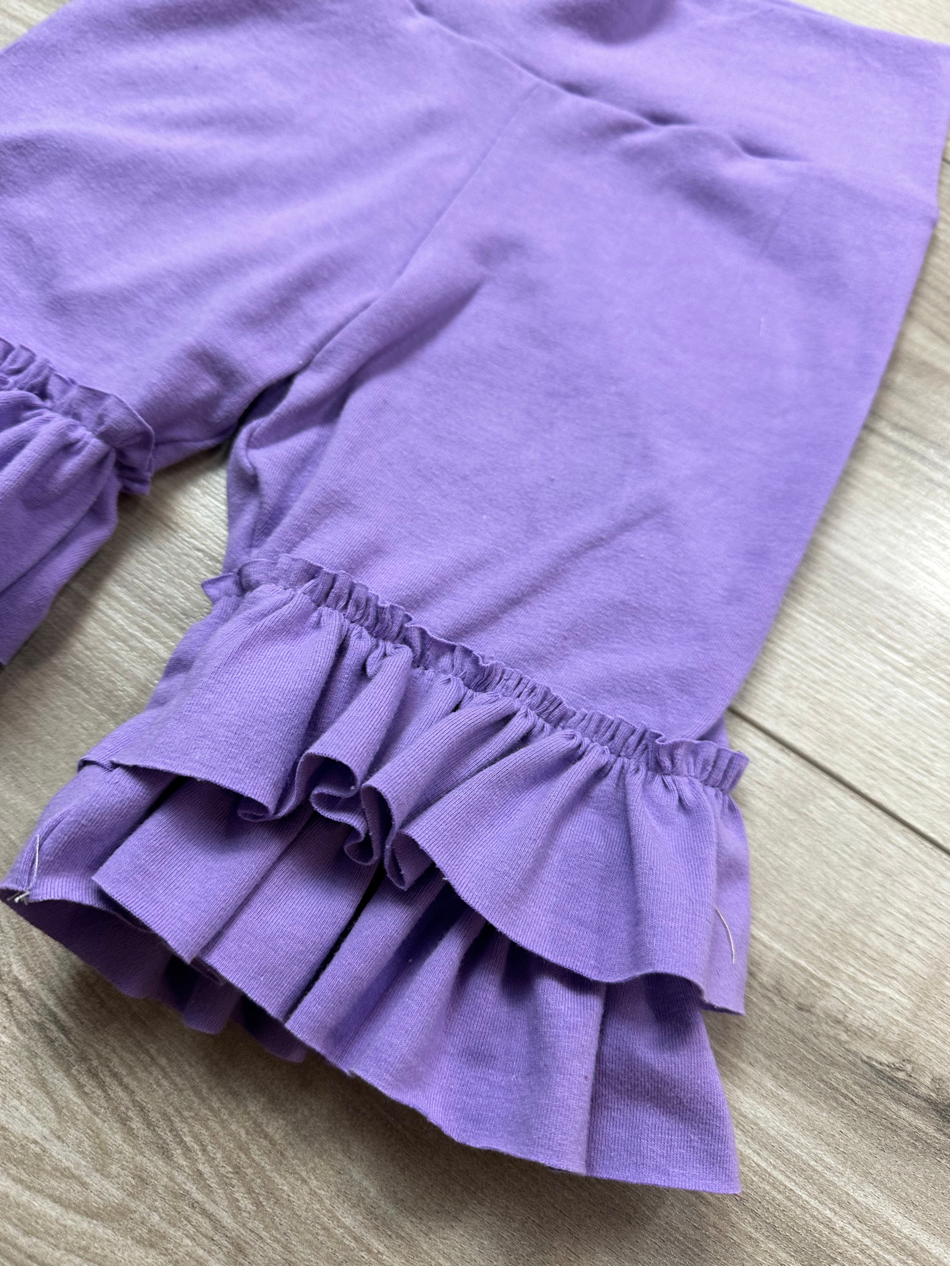 Lilac Ruffle Shorties (ships in 2 weeks)