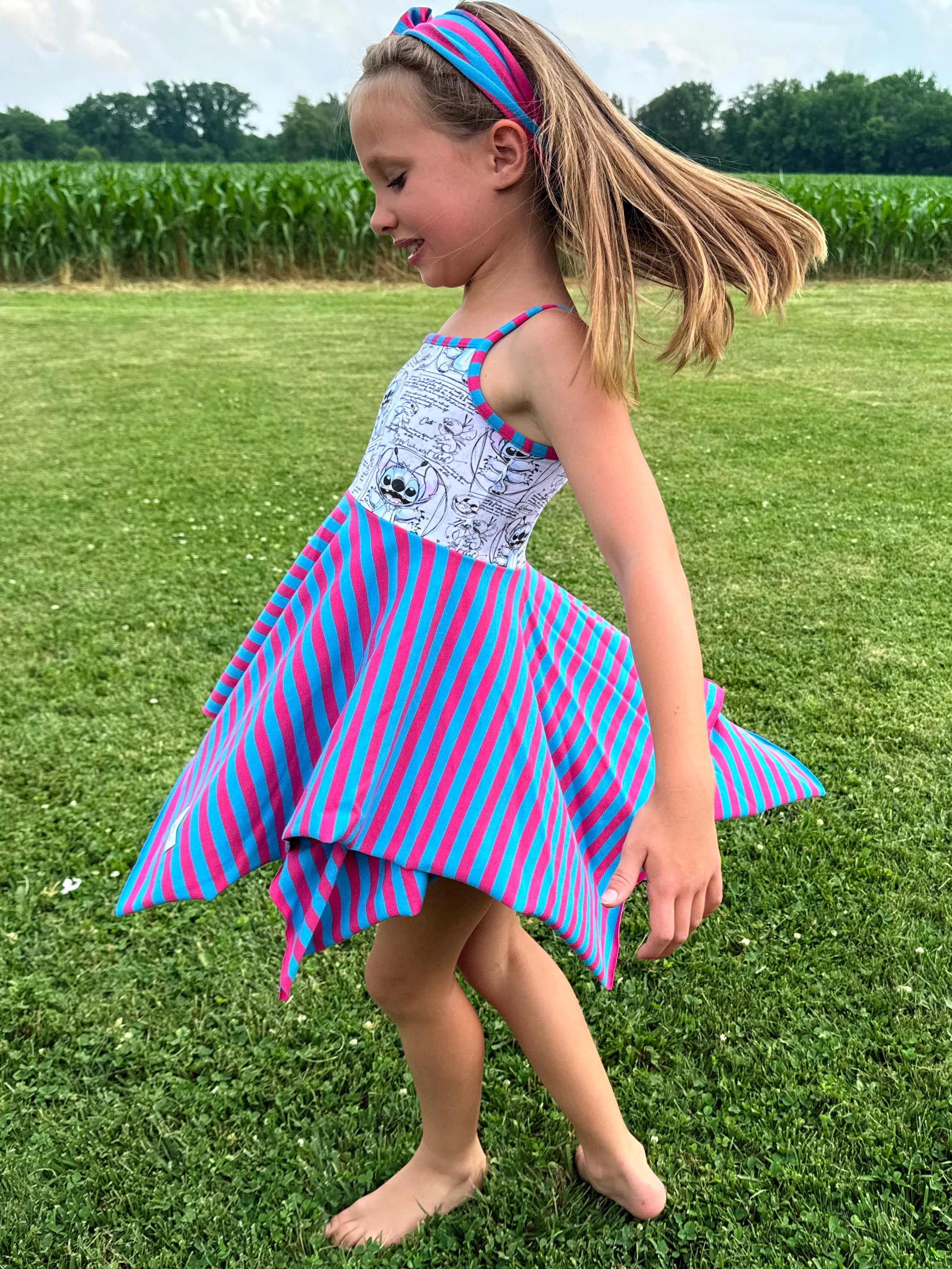 Little Monster tank petal Lap Dress