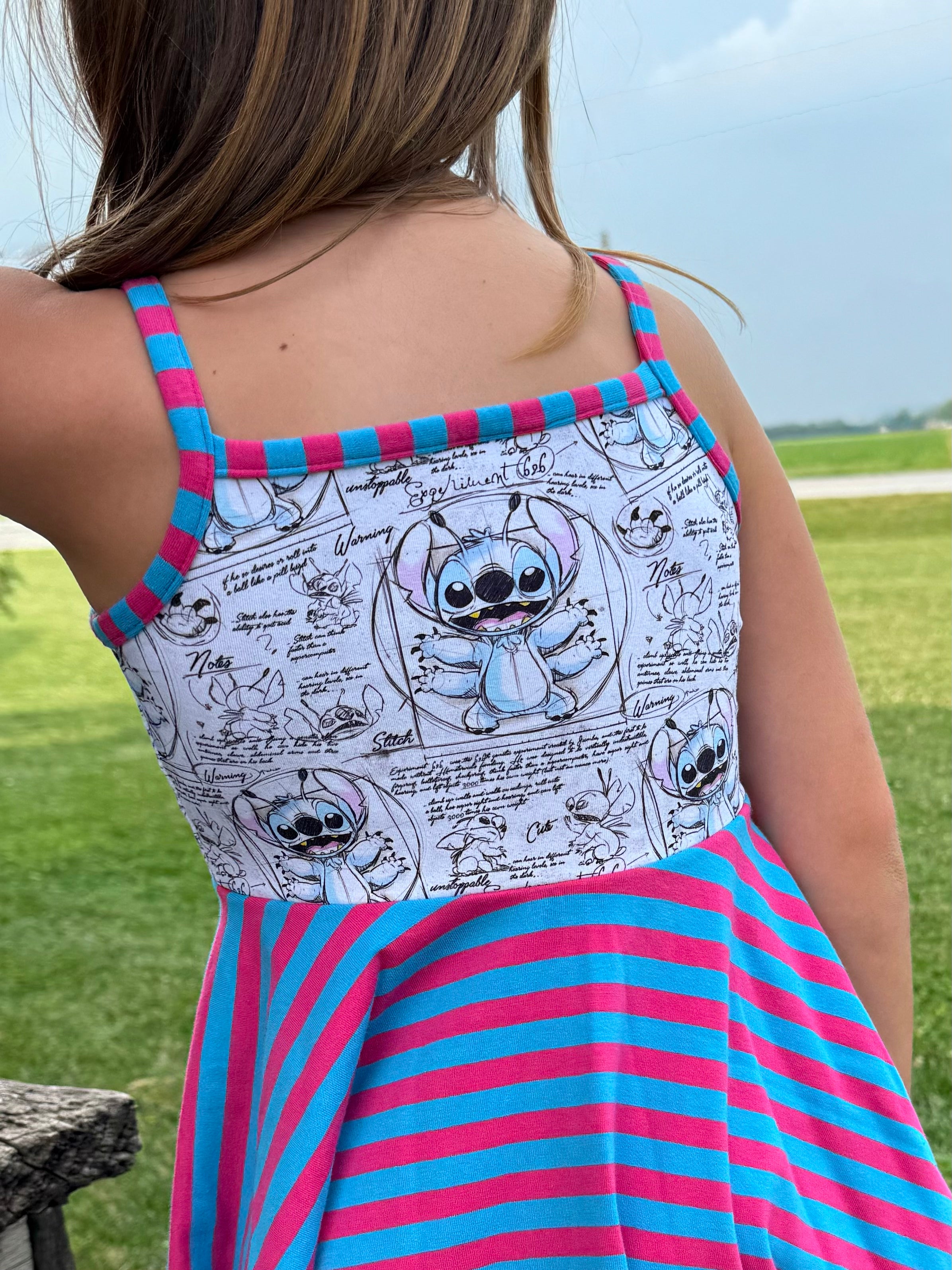 Little Monster tank petal Lap Dress