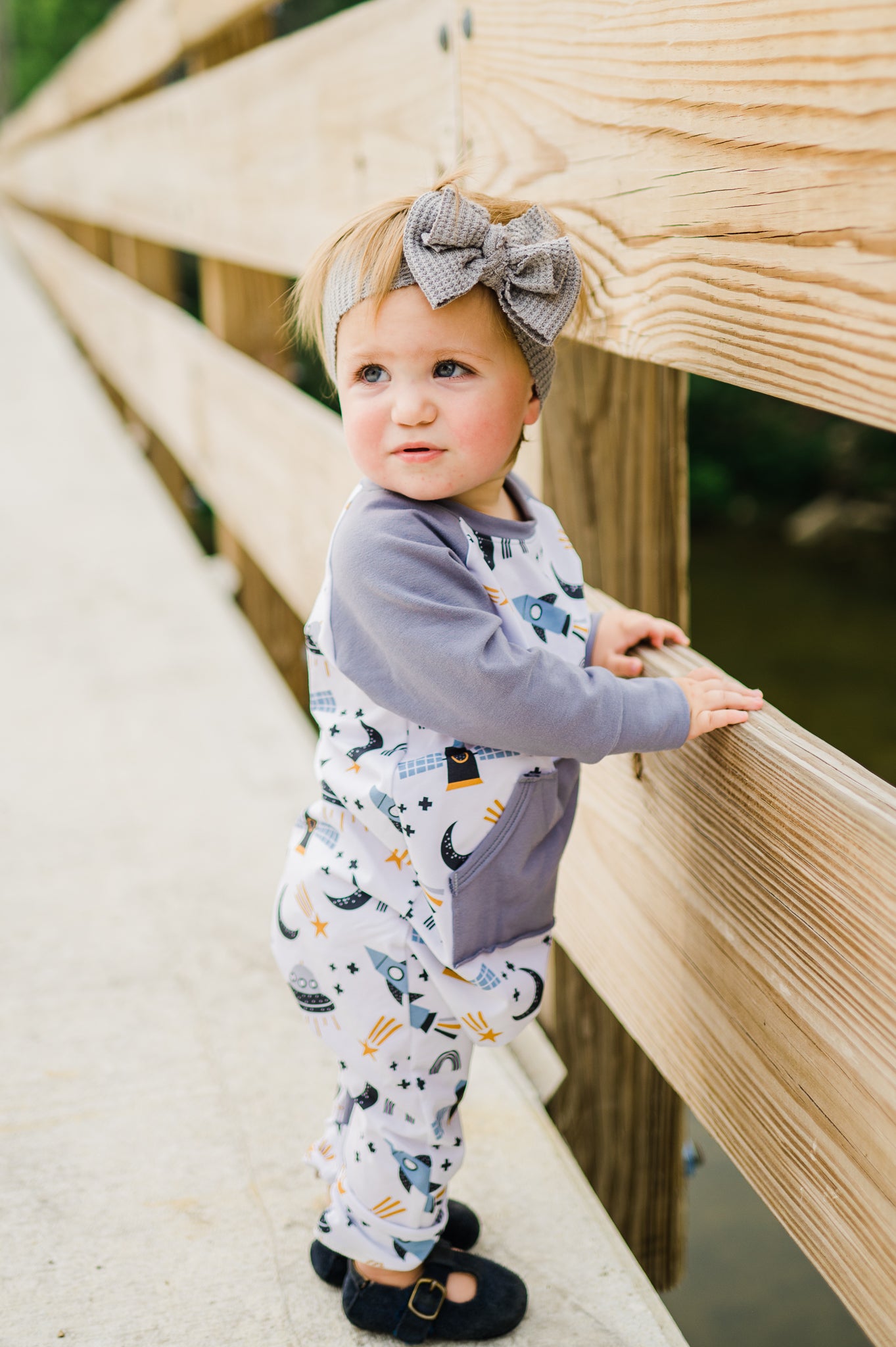 My Rocket Ship Casey Romper