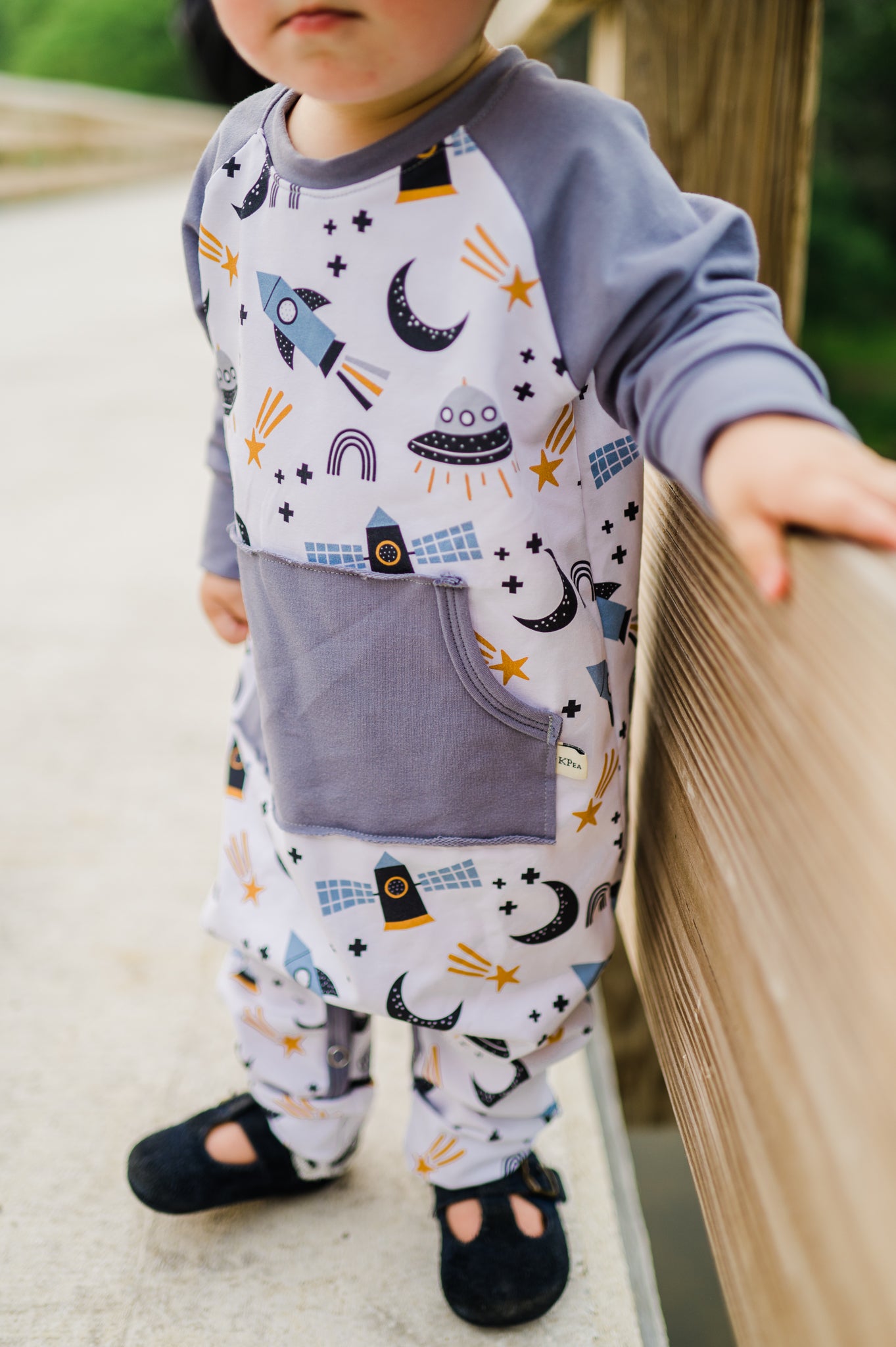 My Rocket Ship Casey Romper