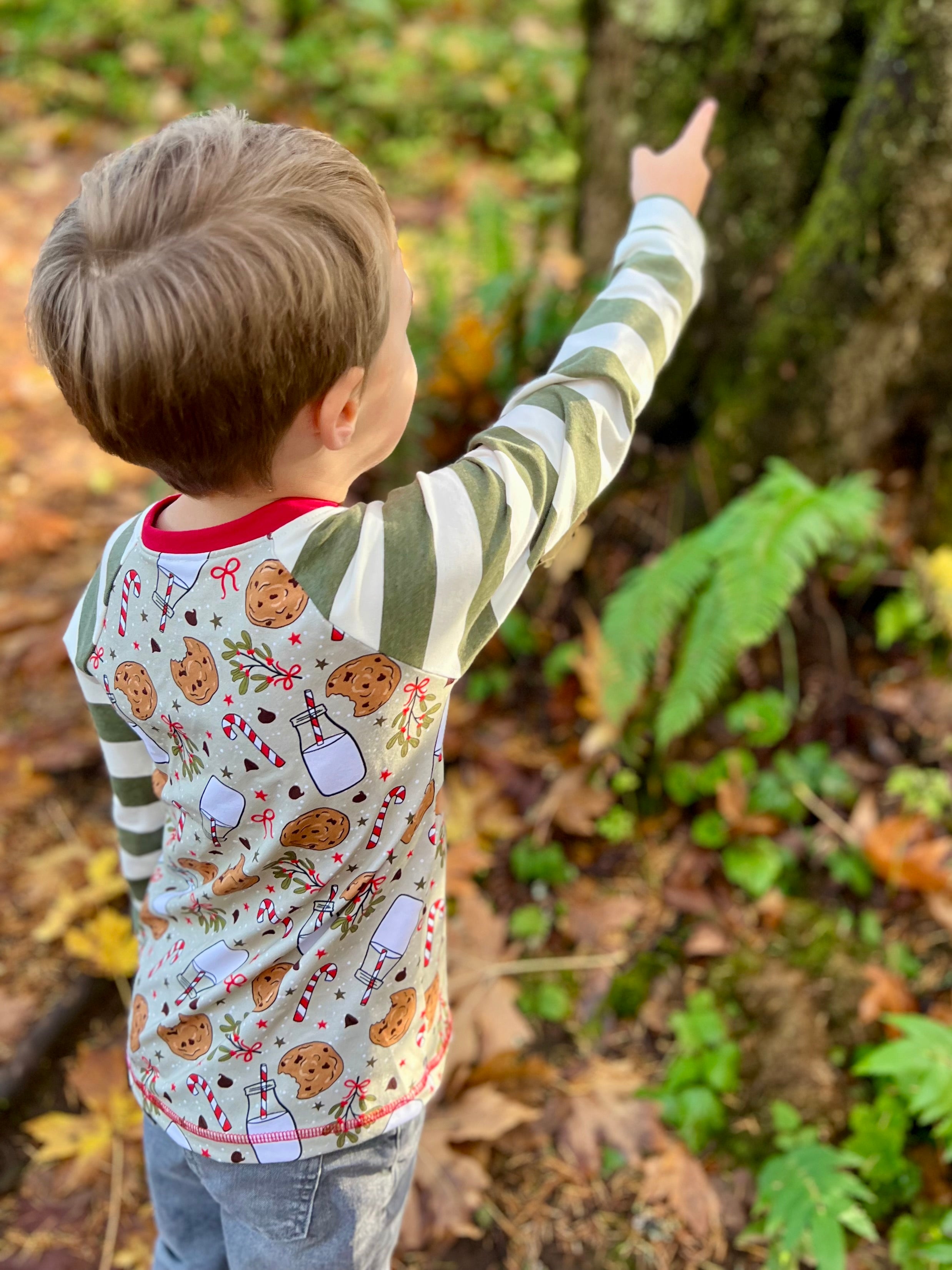 Elf Snacks Long Sleeve Griffin Tee (ships in 2 weeks)