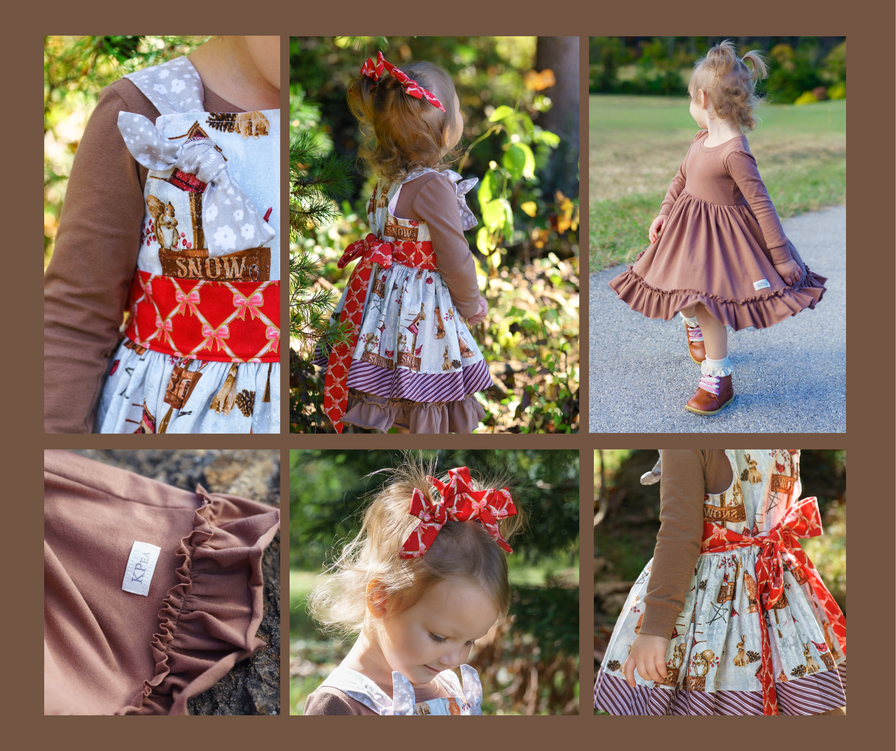 Regal Ribbon Piggie Bows