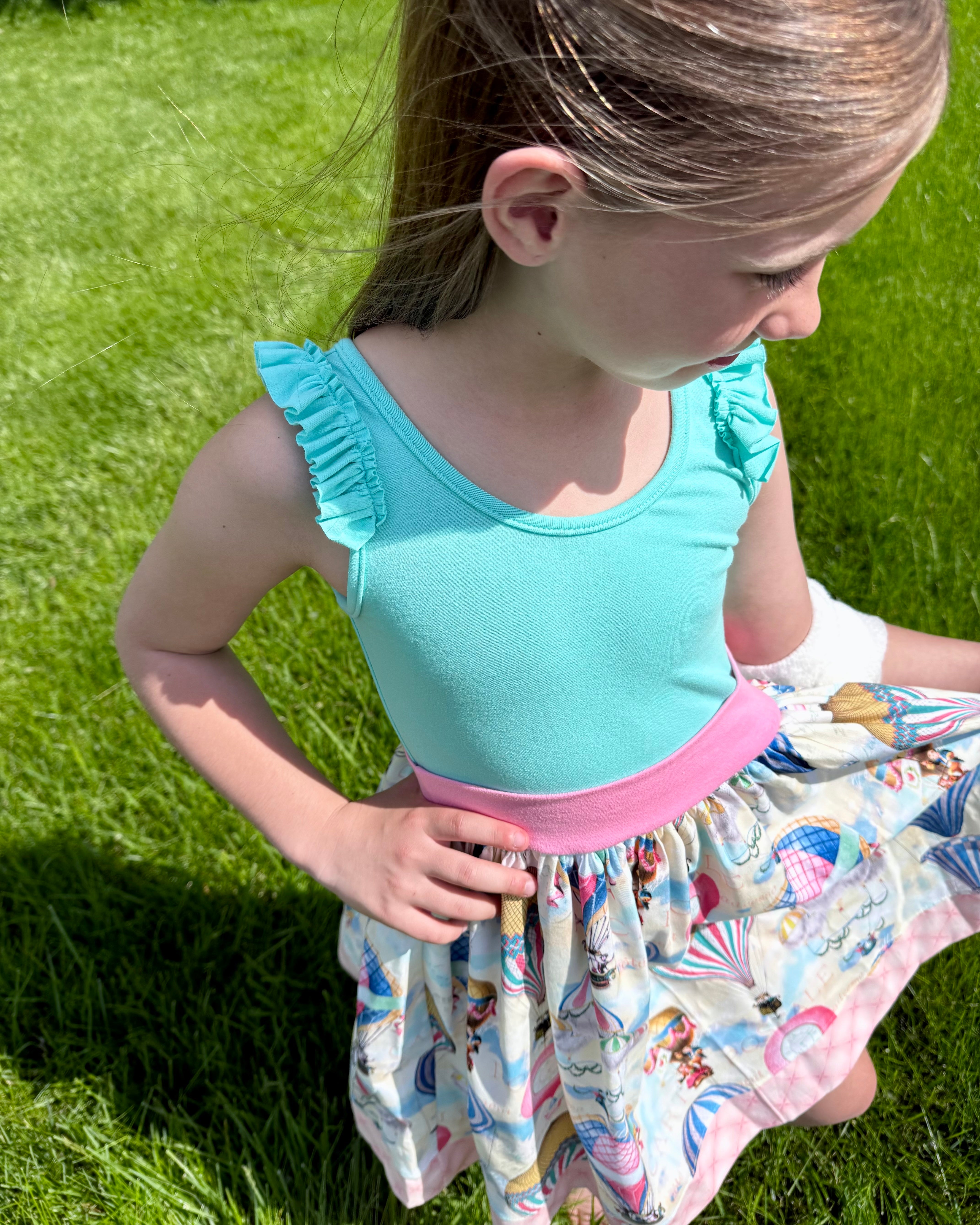 Come Fly With Me Zöe Twirl Dress (Ships in 2 Weeks)