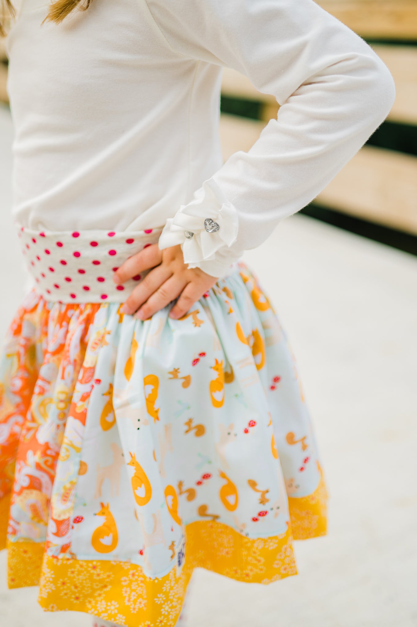 Tail of Fire Lulu Skirt