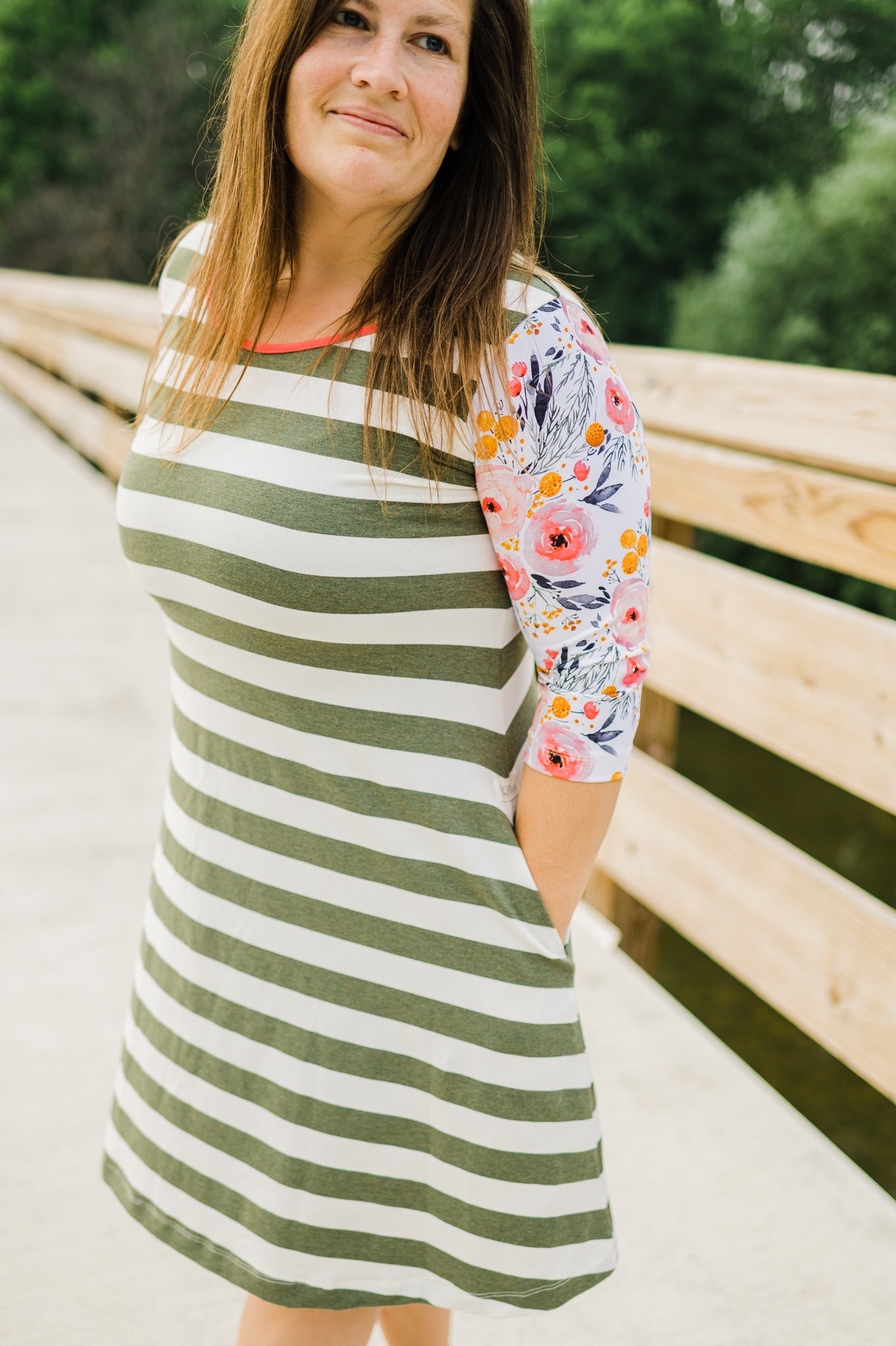 Lovely Leaves Sarah Swing Ladies Dress (ships in 2 weeks)