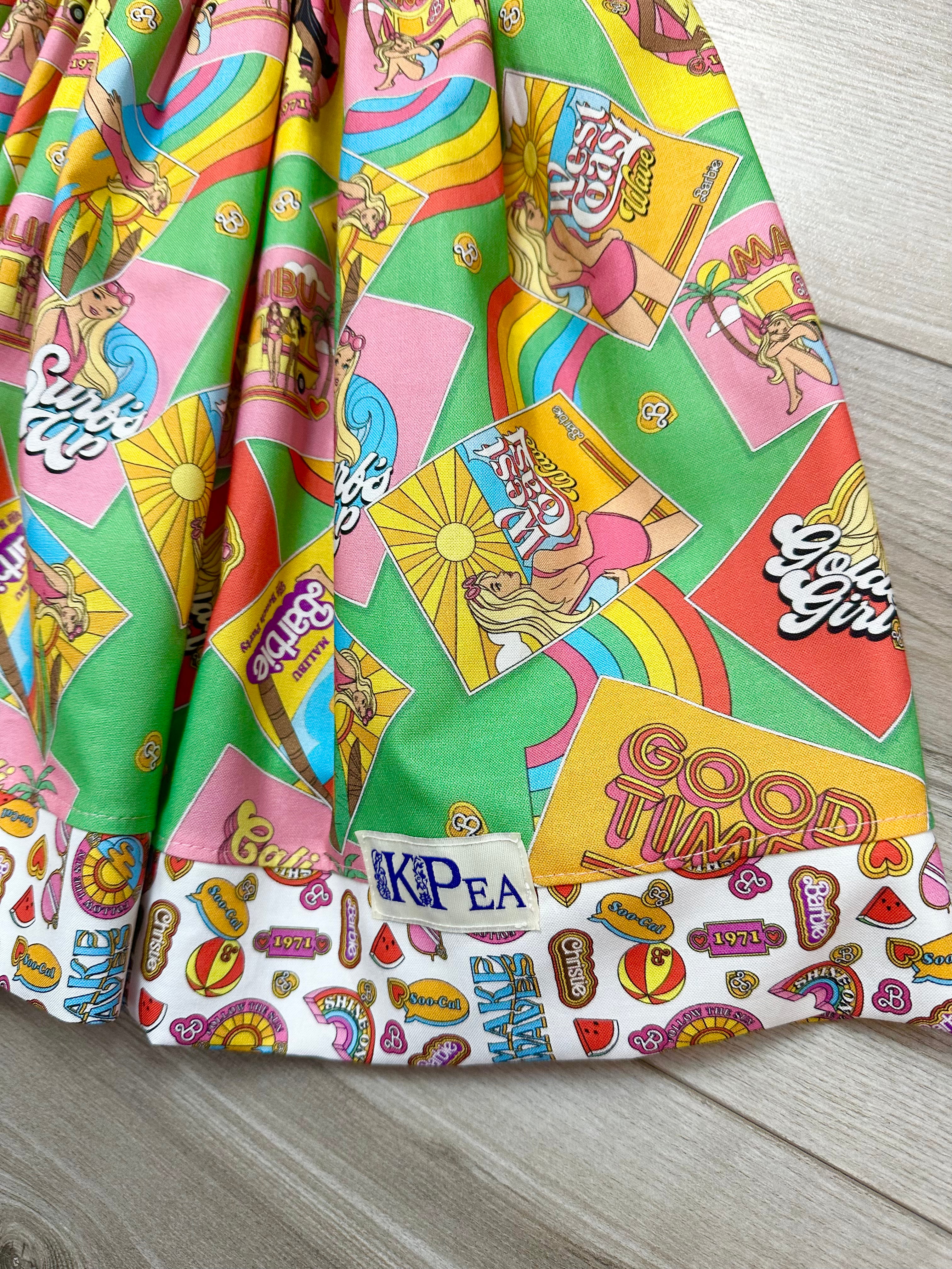 Malibu Beach Fun Twirl Amy Dress(SHIPS IN 2 WEEKS)