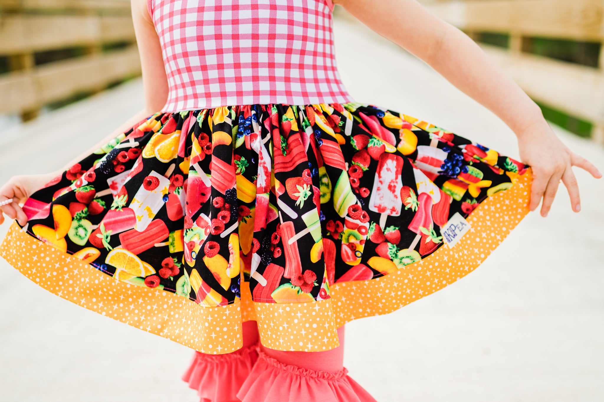 Fruit Pop Twirl Top (ships in 2 weeks)