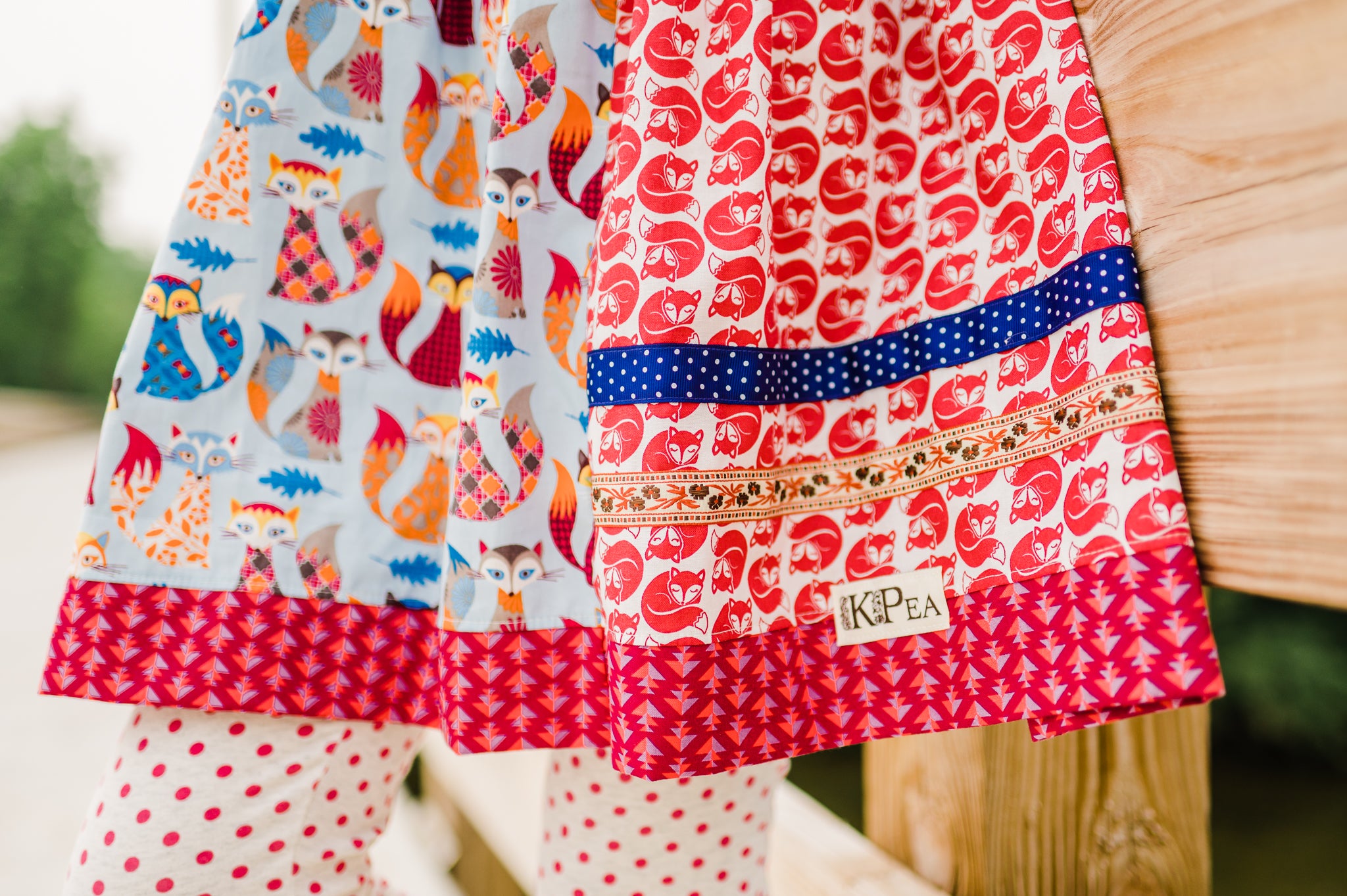 Red Fox Sarah 3/4 Dress (ships in 2 weeks)