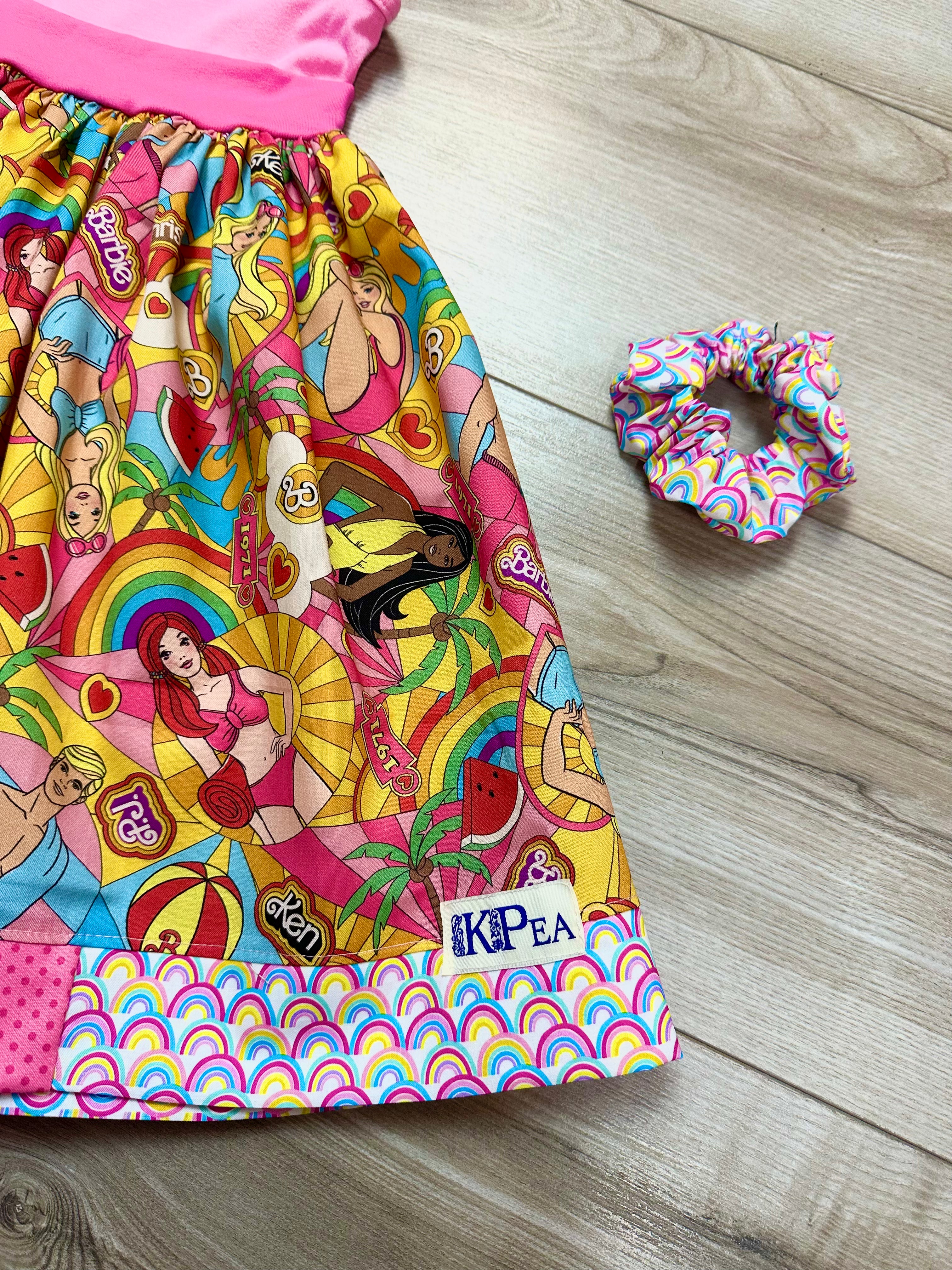 Barbie Girl Darcy Racer Back Dress(SHIPS IN 2 WEEKS)