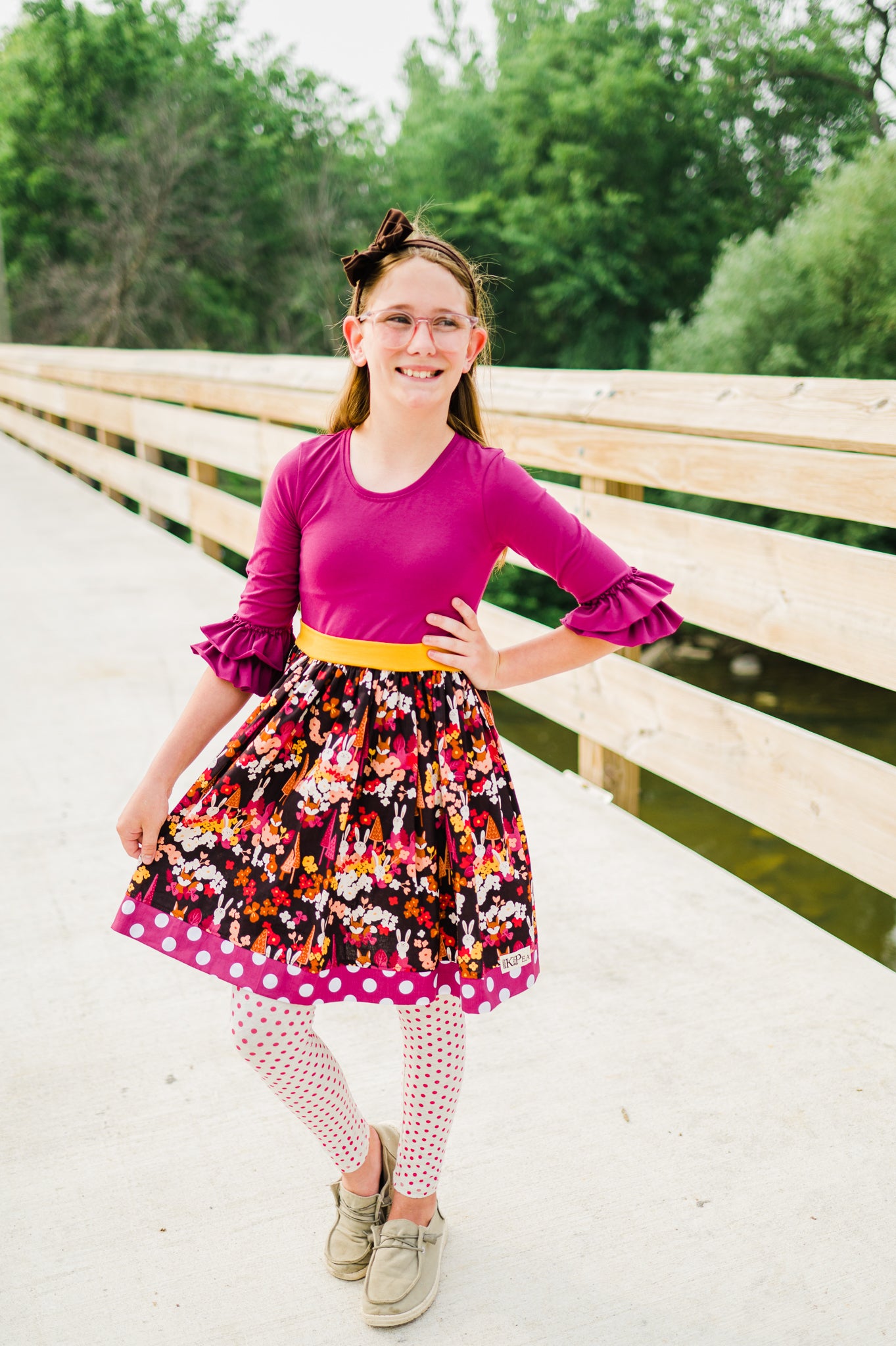 Autumn Sunset Bailey Dress (Ships in 2 weeks)