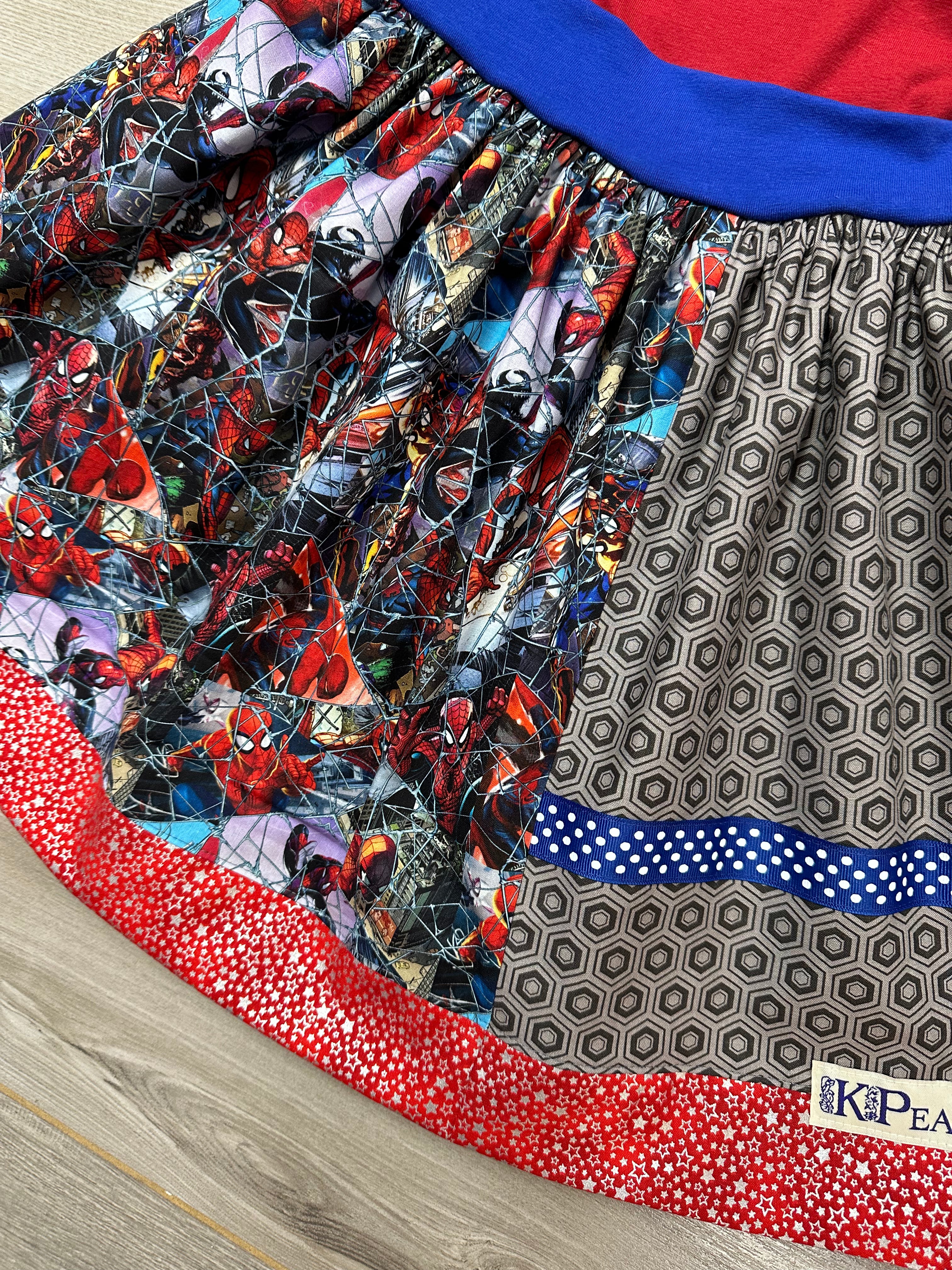 Spider-Man Wide Strap tank Twirl  Dress