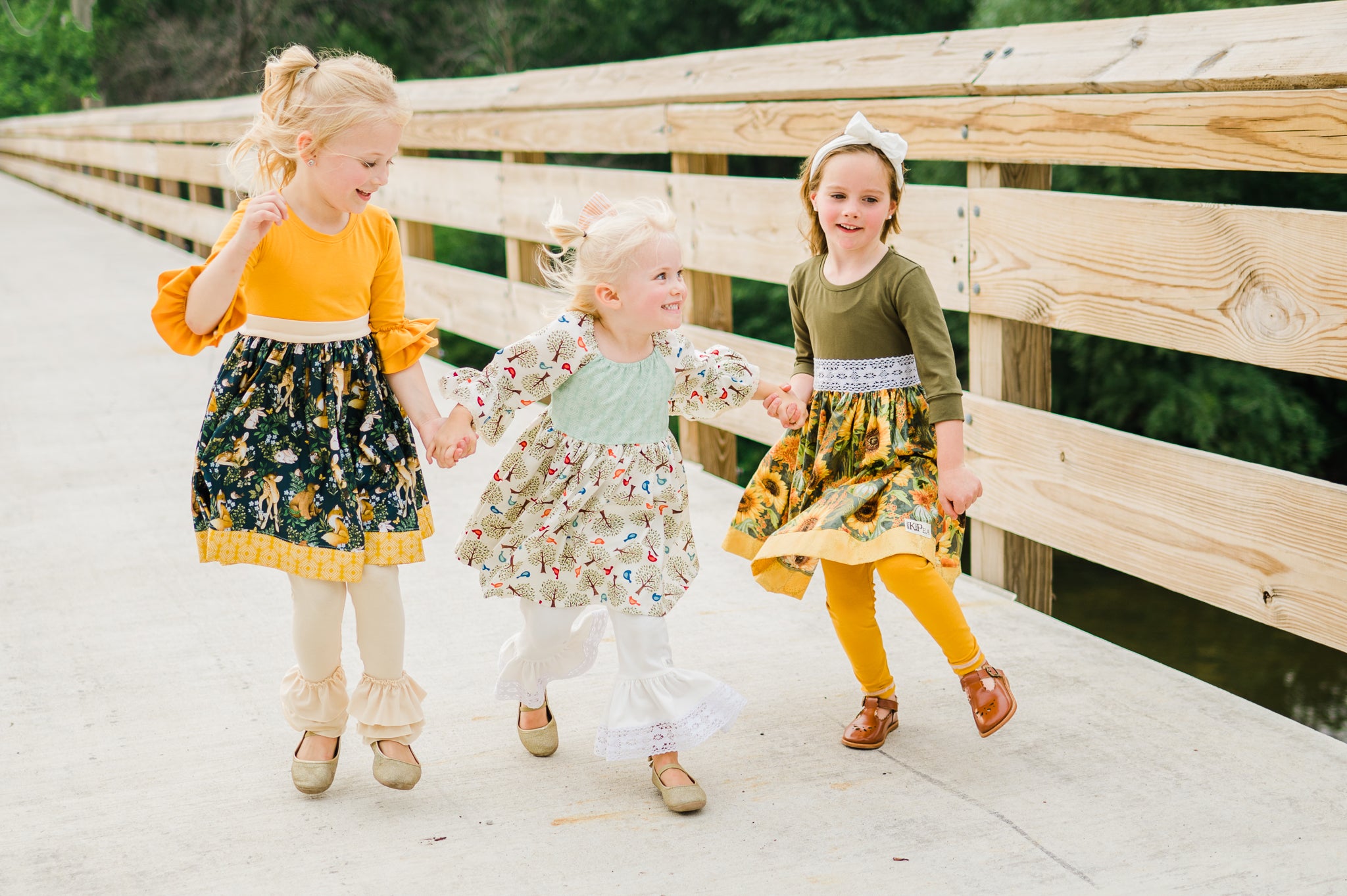 Woodland Friends Bailey Dress (Ships in 2 weeks)