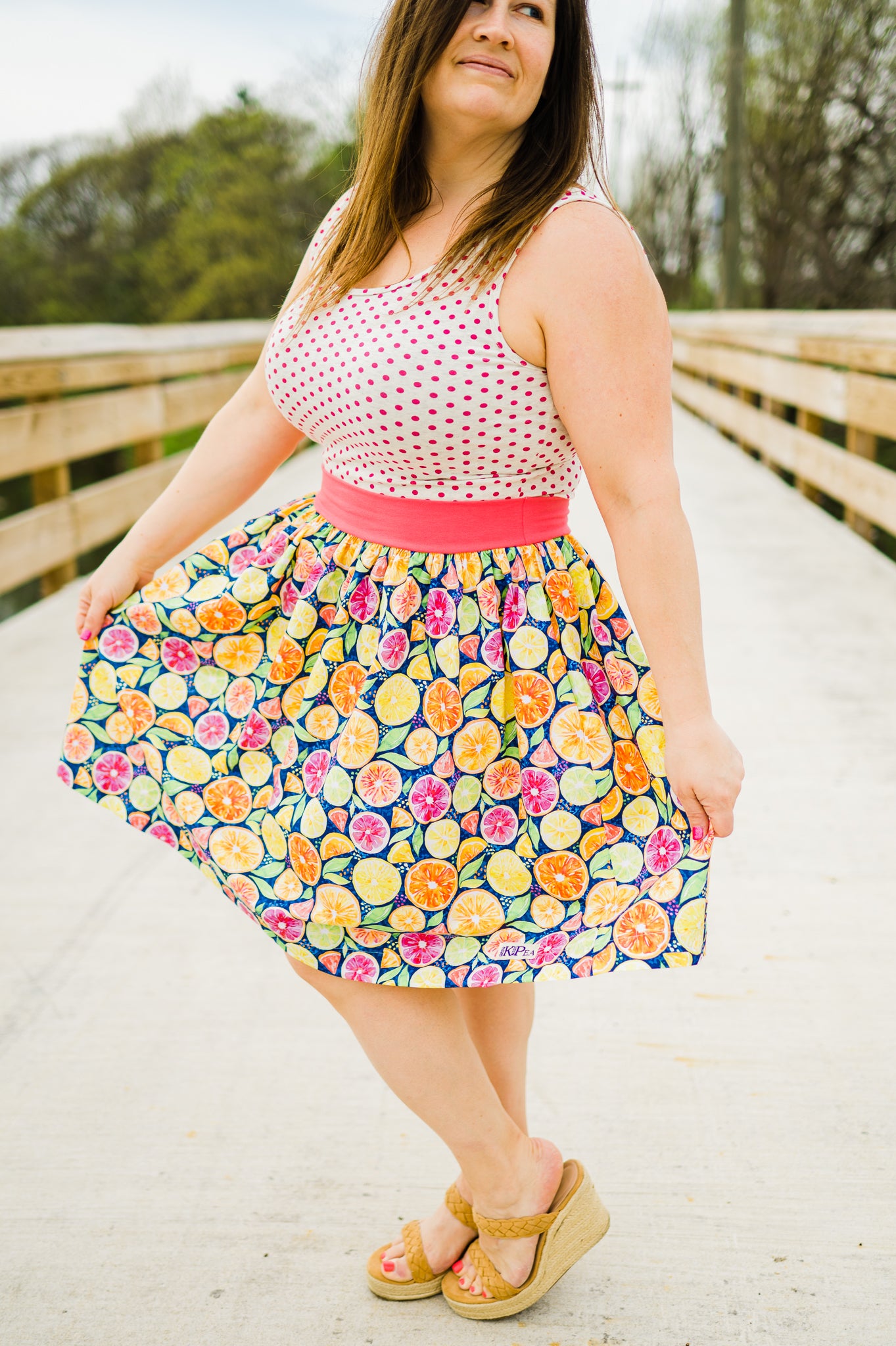 A Slice of Life Ladies Pocket dress (ships in 2 weeks)