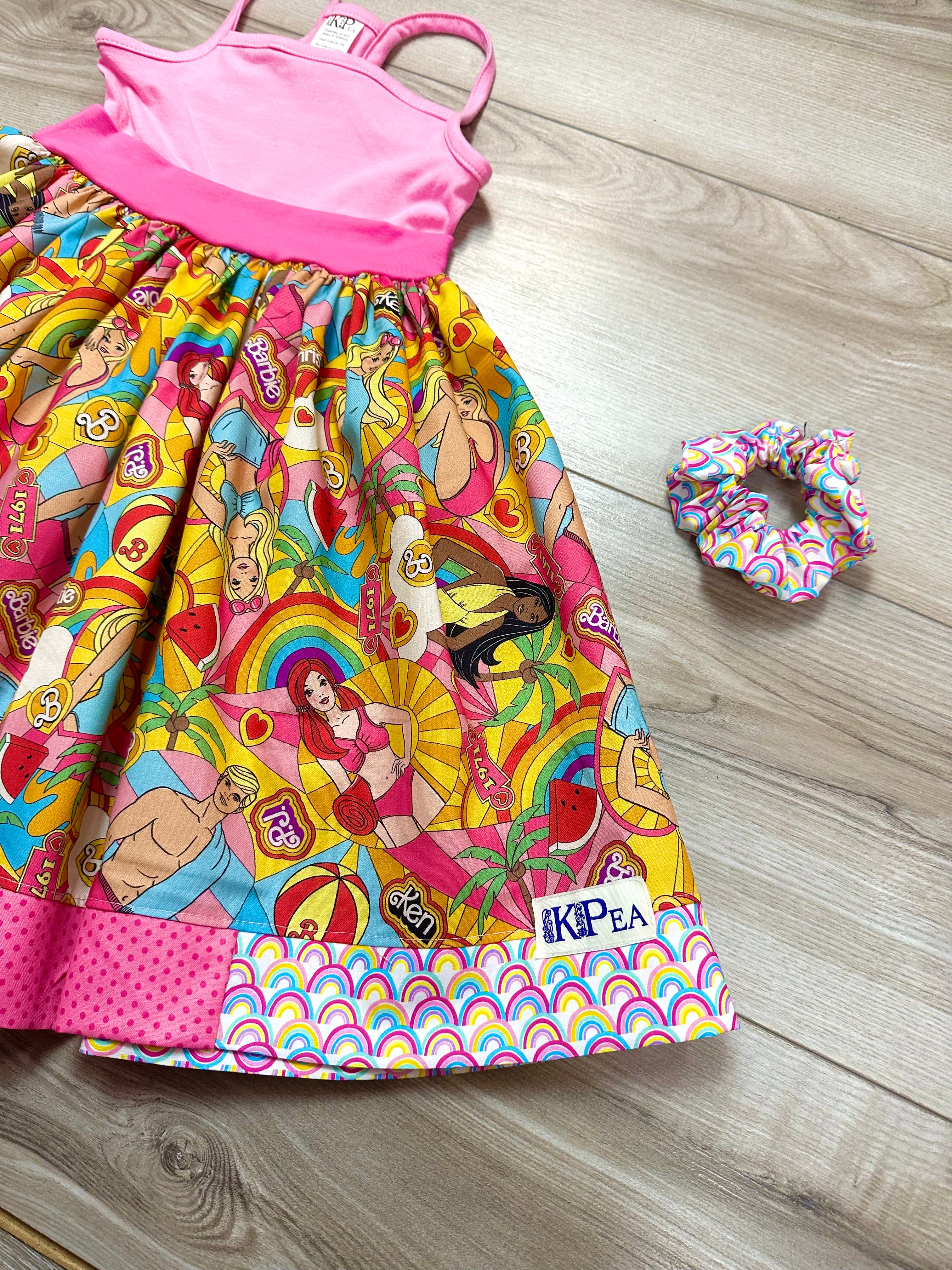 Barbie Girl Darcy Racer Back Dress(SHIPS IN 2 WEEKS)