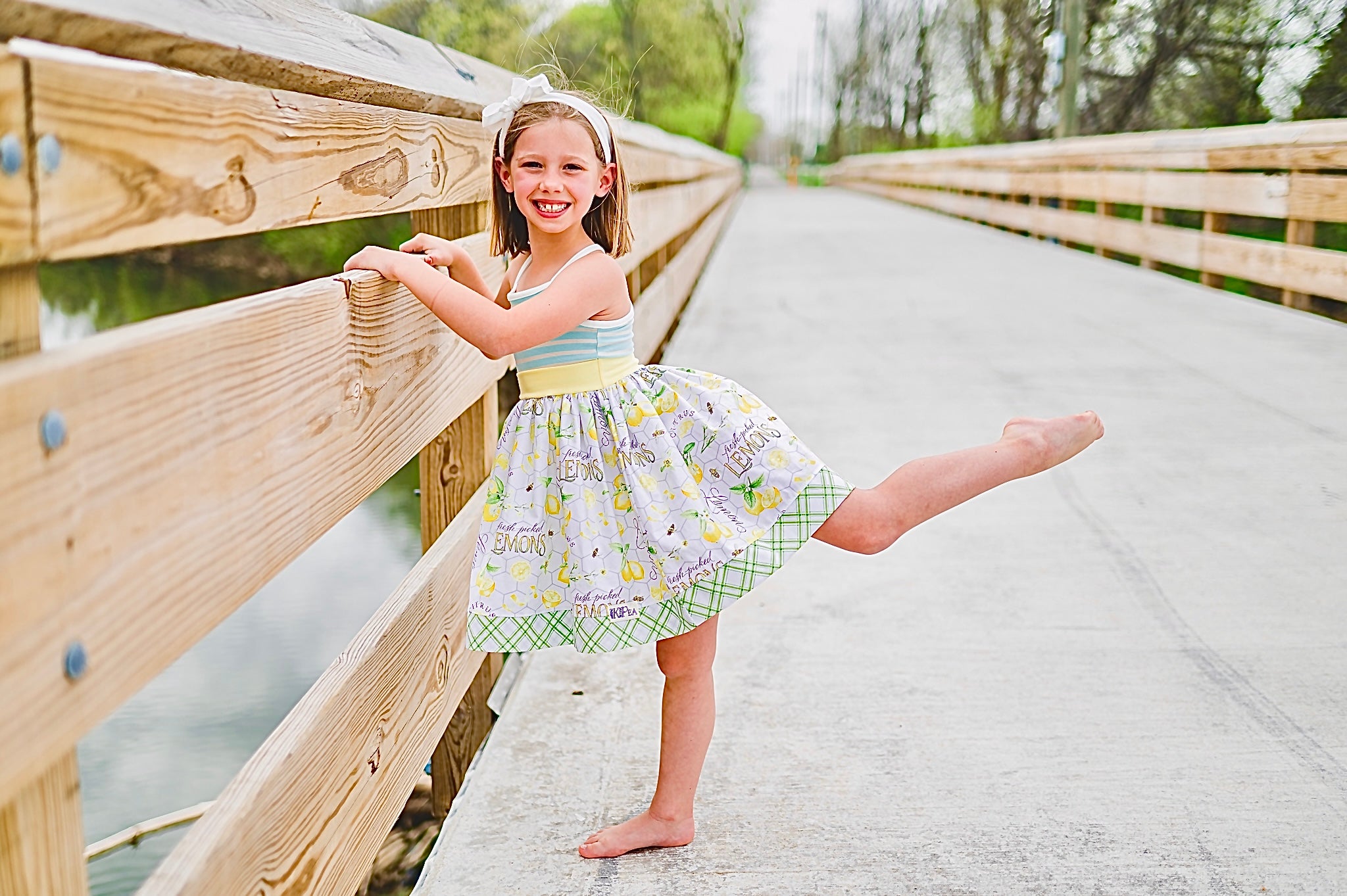 Lem'me Bee Darcy Twirl Dress (Ships in 2 Weeks)