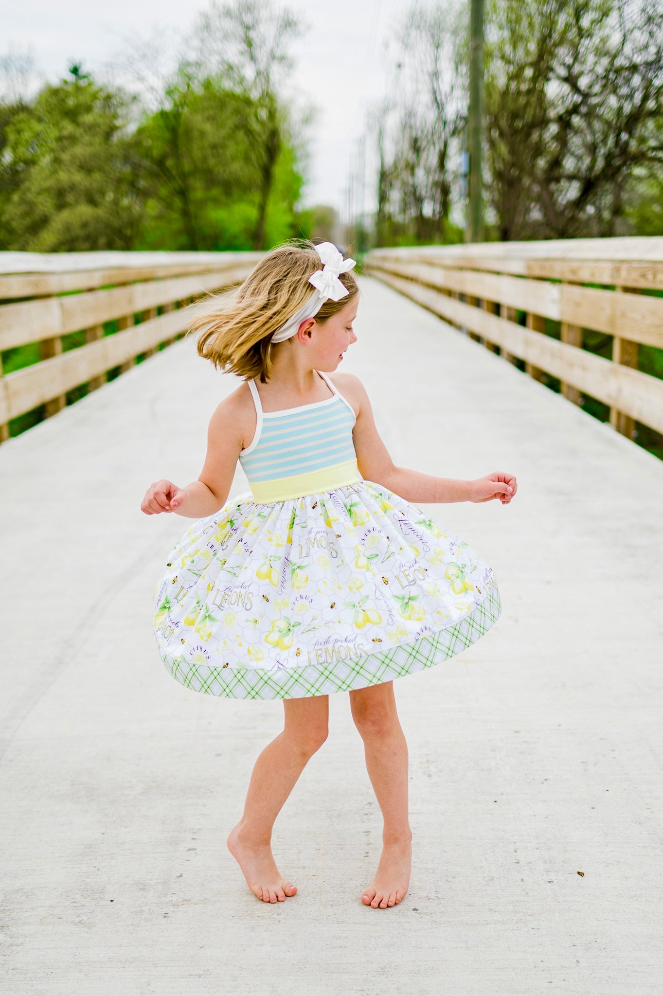 Lem'me Bee Darcy Twirl Dress (Ships in 2 Weeks)