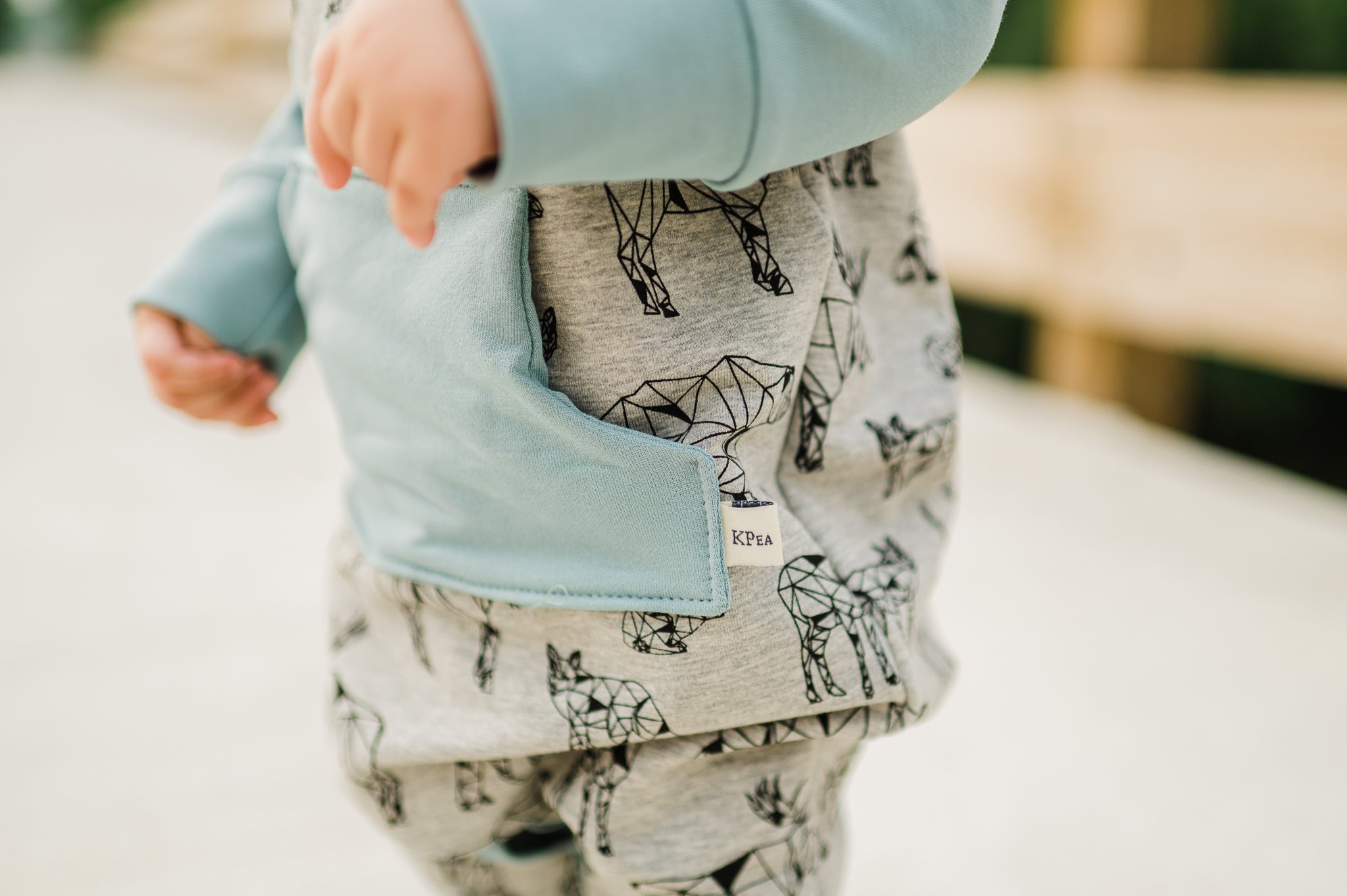 Autumn Wildlife Casey romper.
