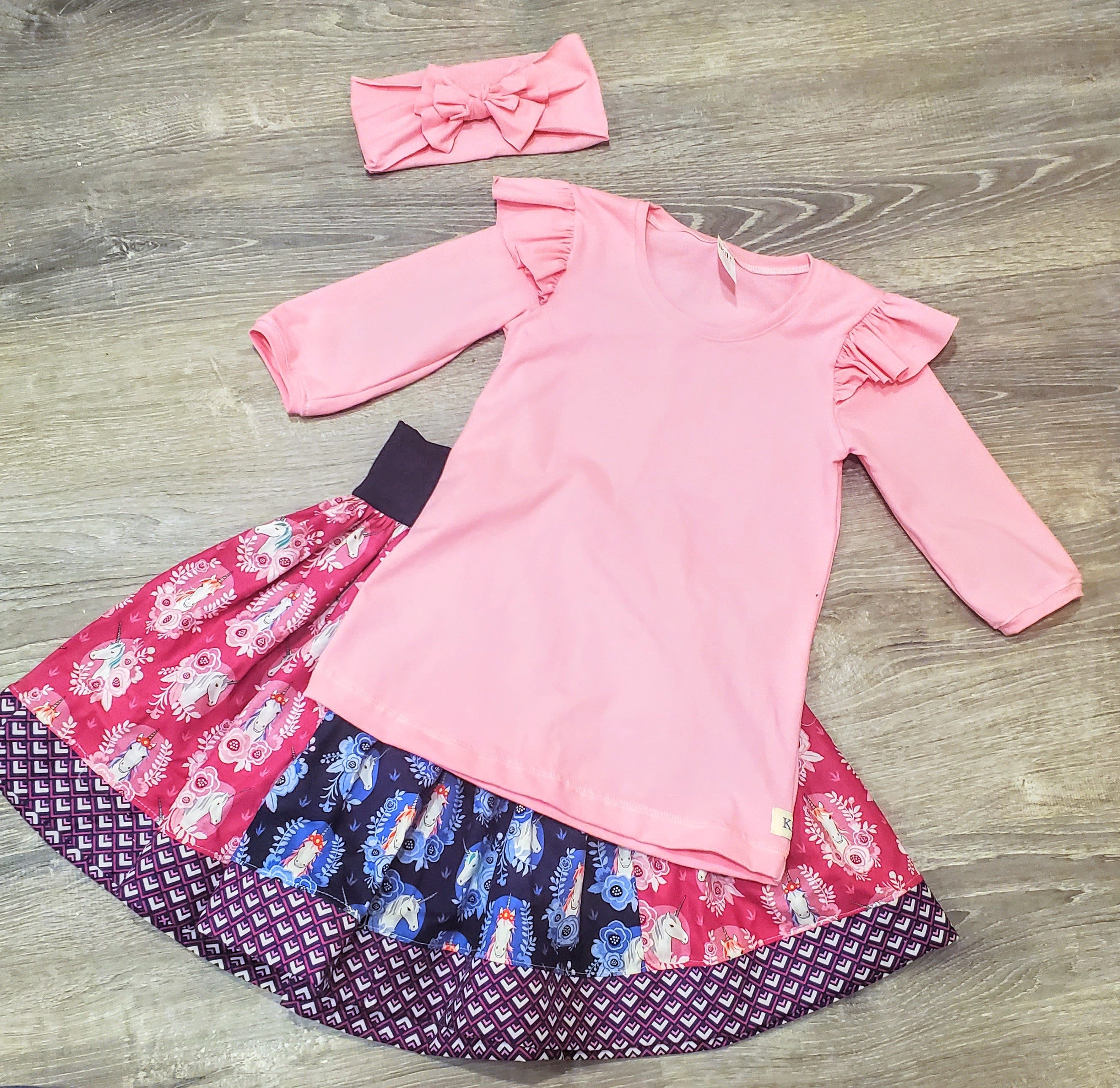 Pretty In Pink Alyssa Flutter Tee