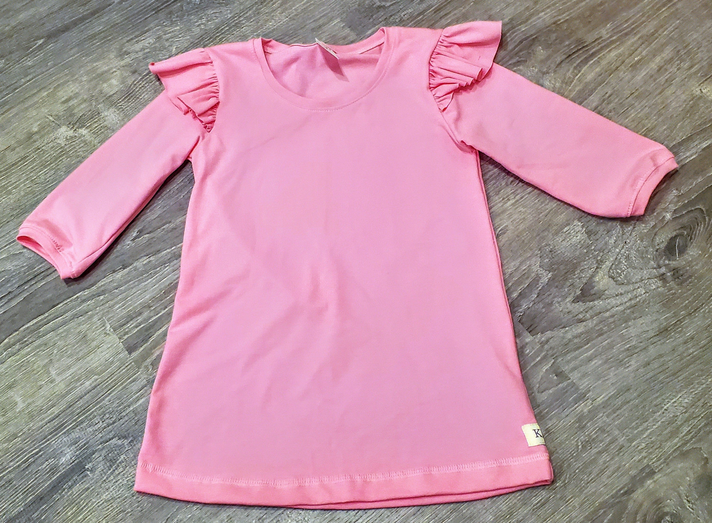 Pretty In Pink Alyssa Flutter Tee