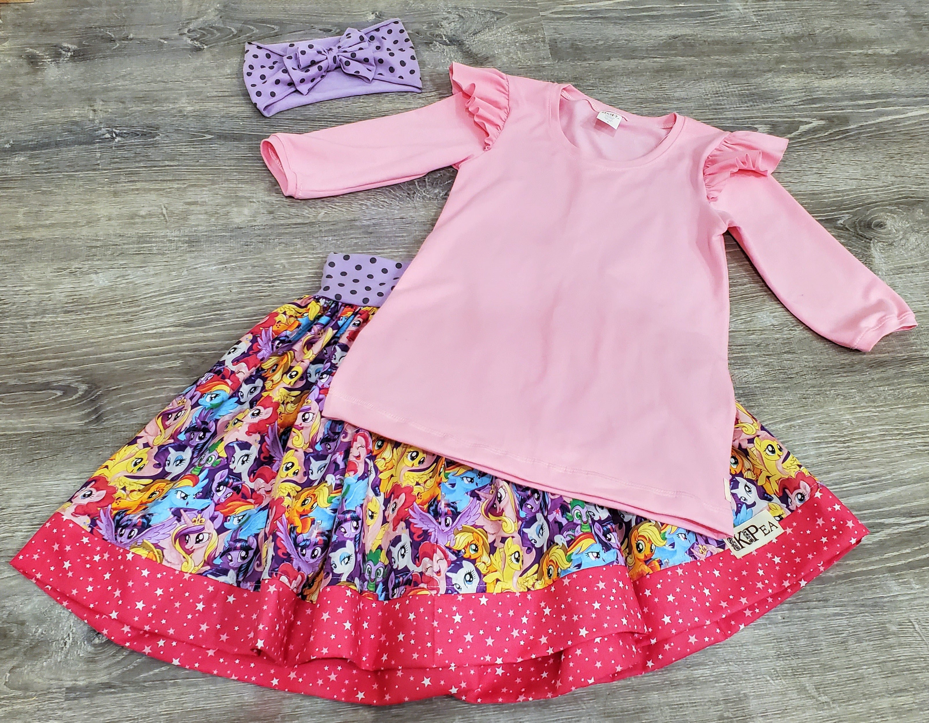 Pretty In Pink Alyssa Flutter Tee