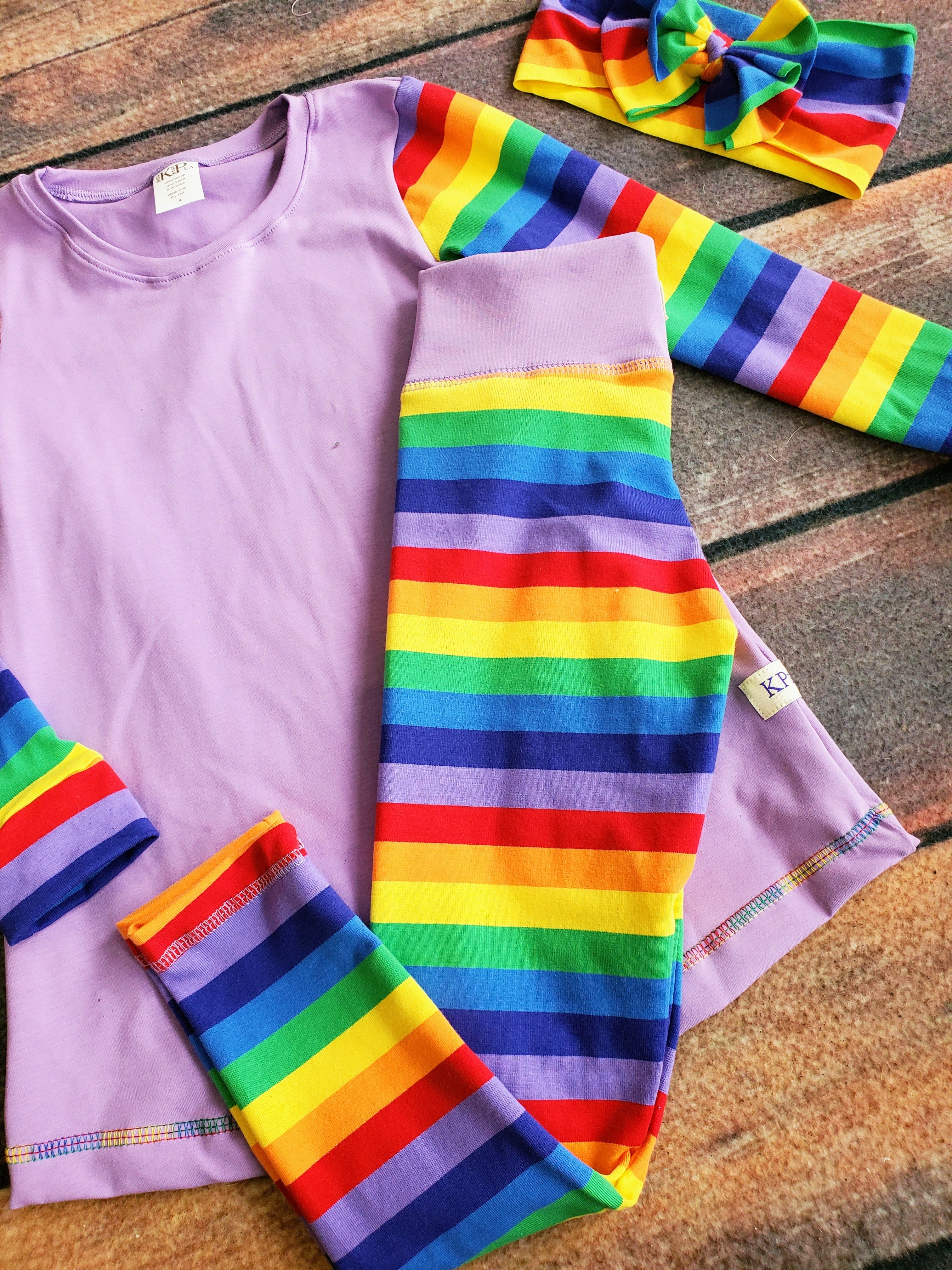 All The Colors Long Sleeve Tunic
