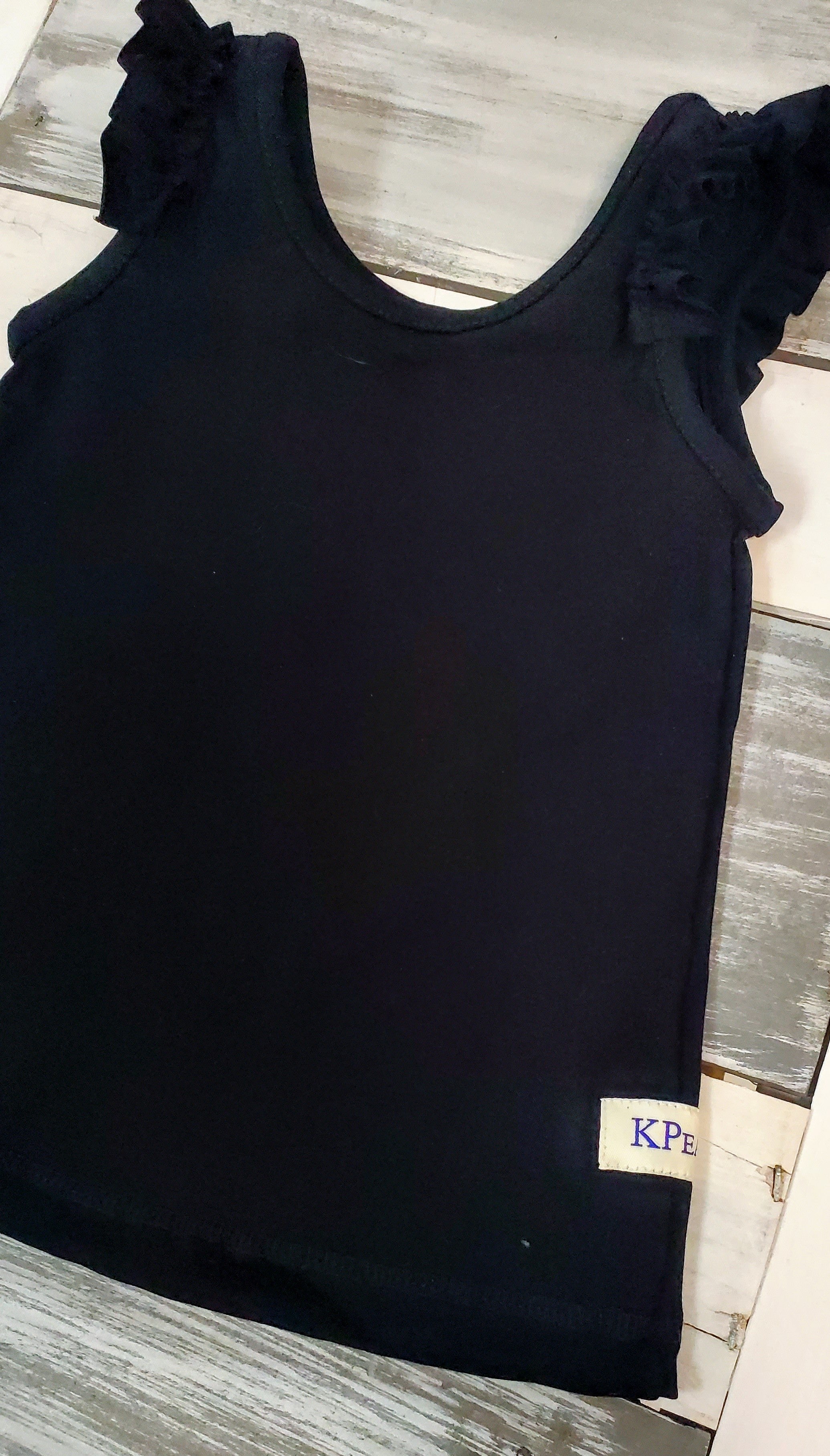 Jetsetter Black Zöe Girls Top