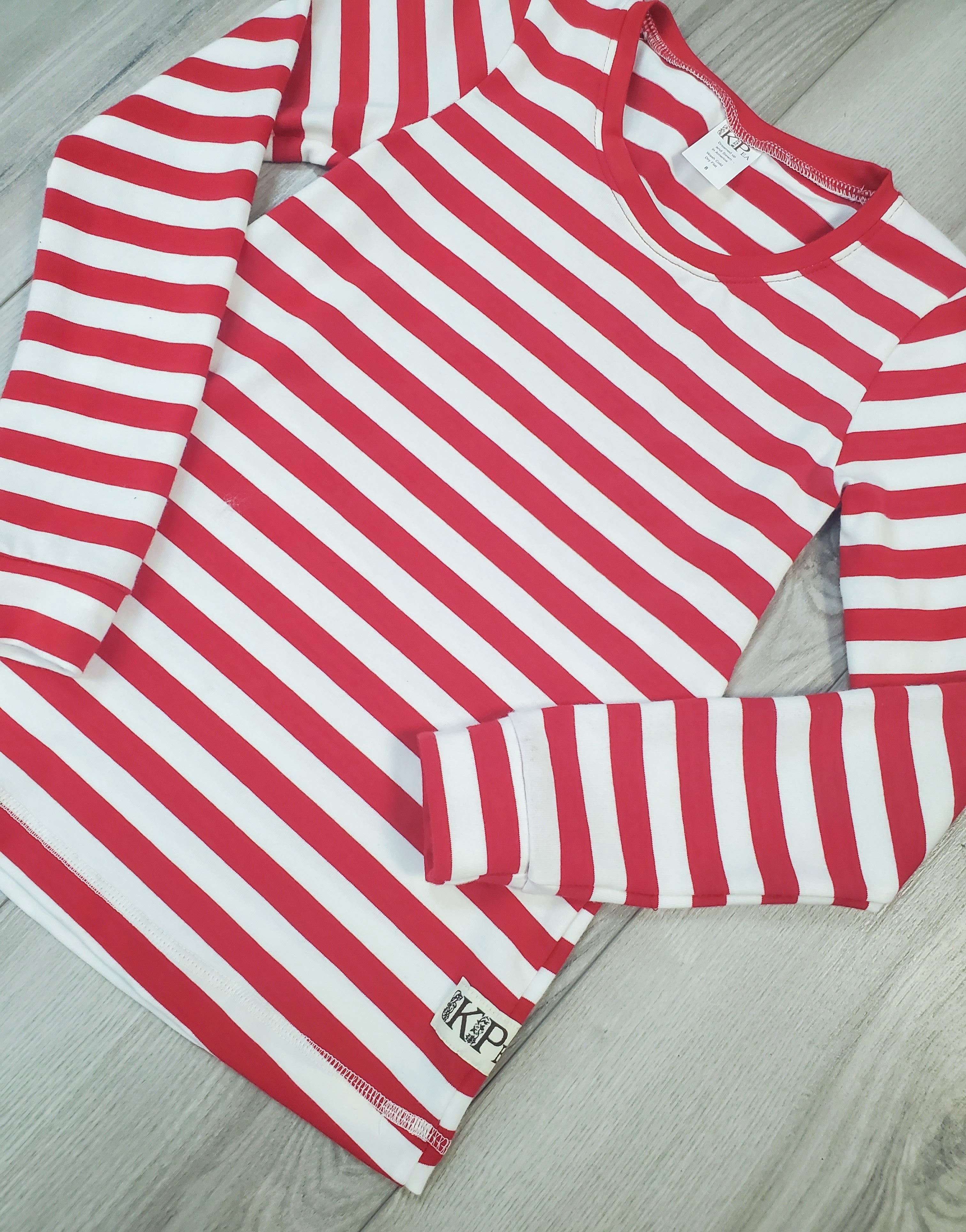 Candy Cane Alyssa Top