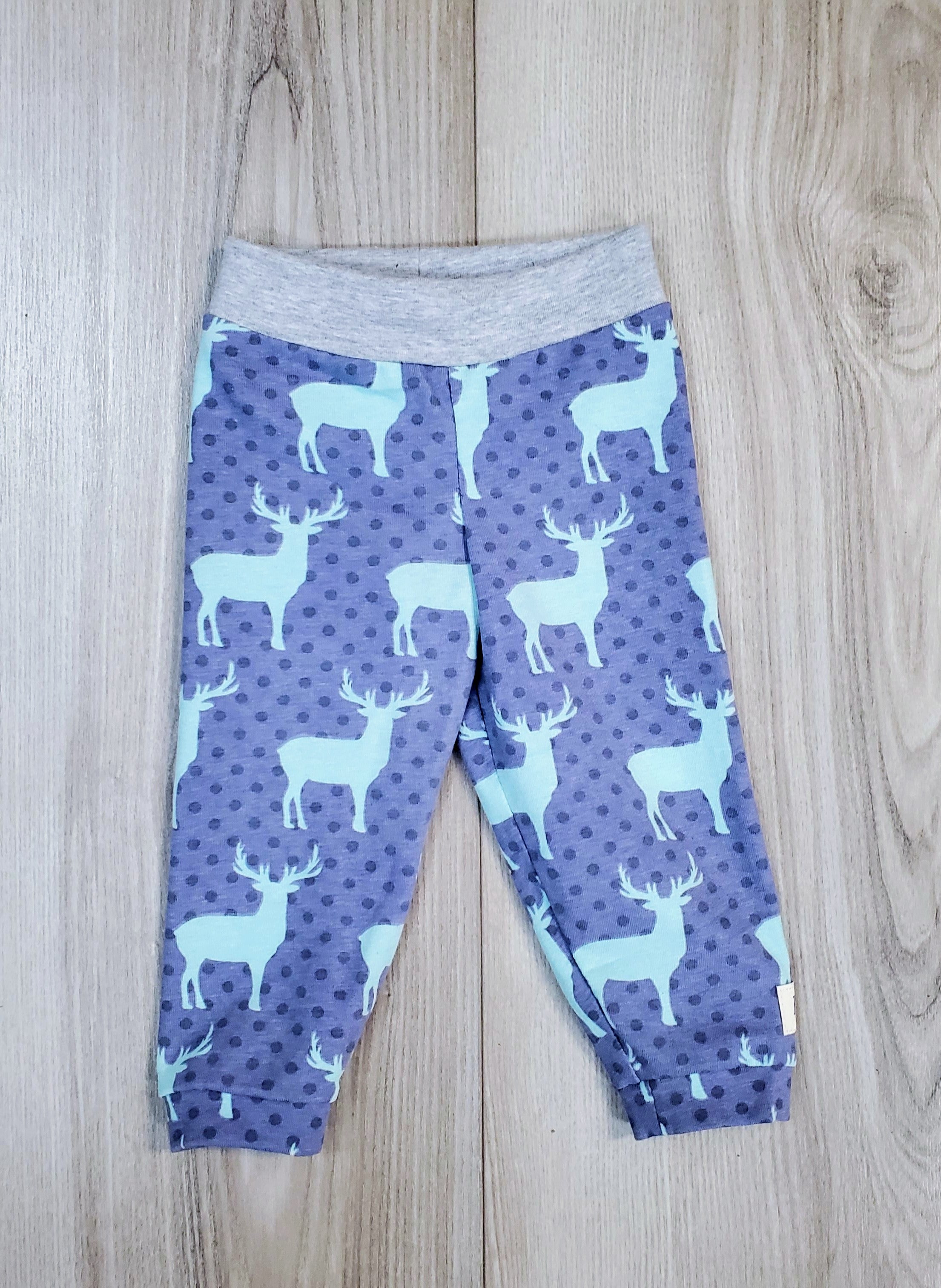 Oh Deer, It's Winter!" Baby Leggings