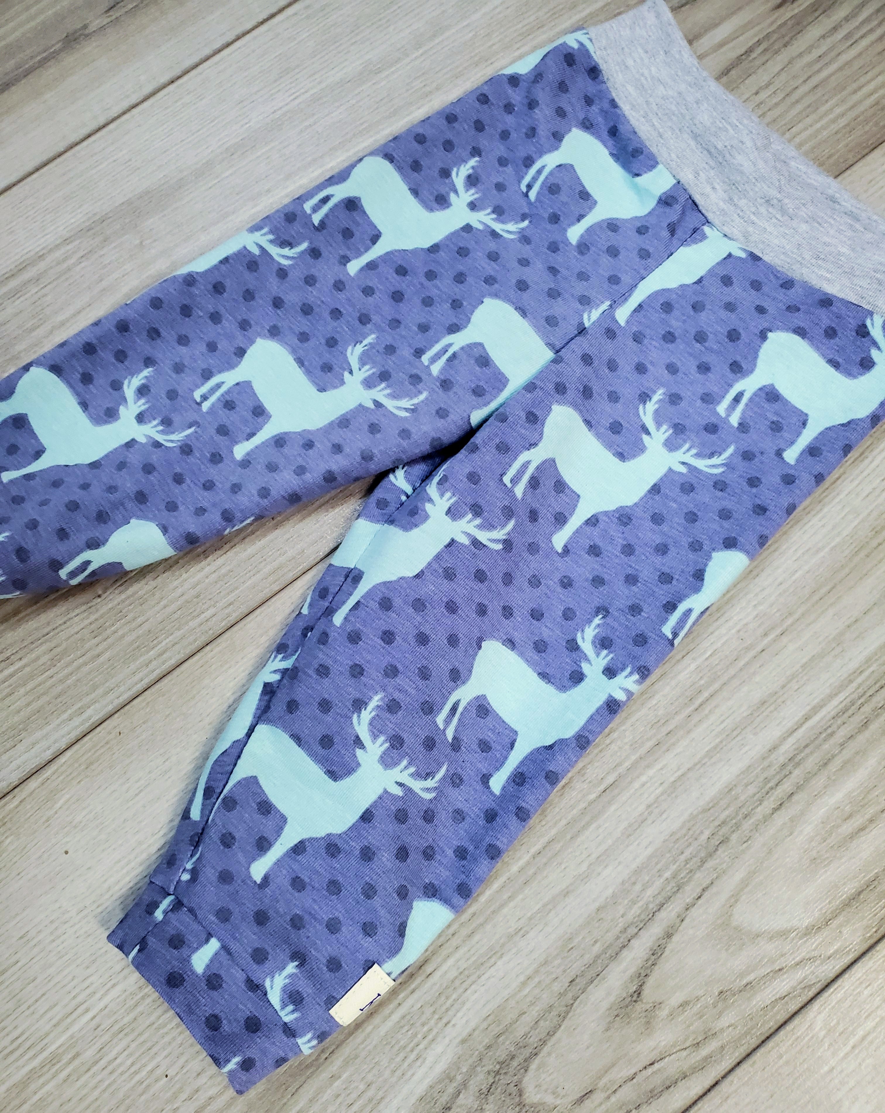 Oh Deer, It's Winter!" Baby Leggings