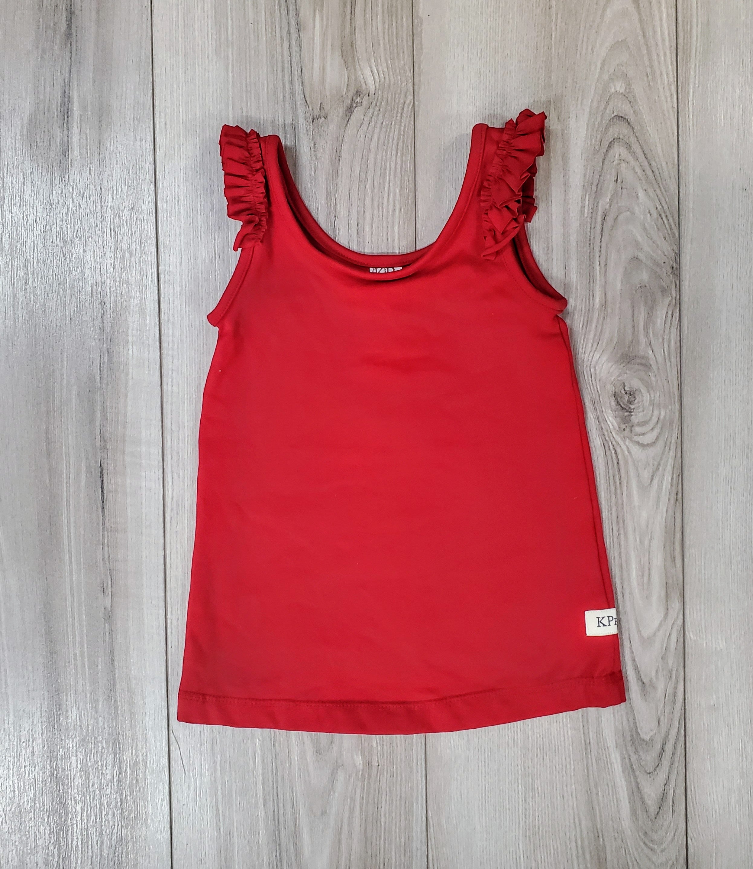 Ruby Red Zöe Top (ships in 2 weeks)