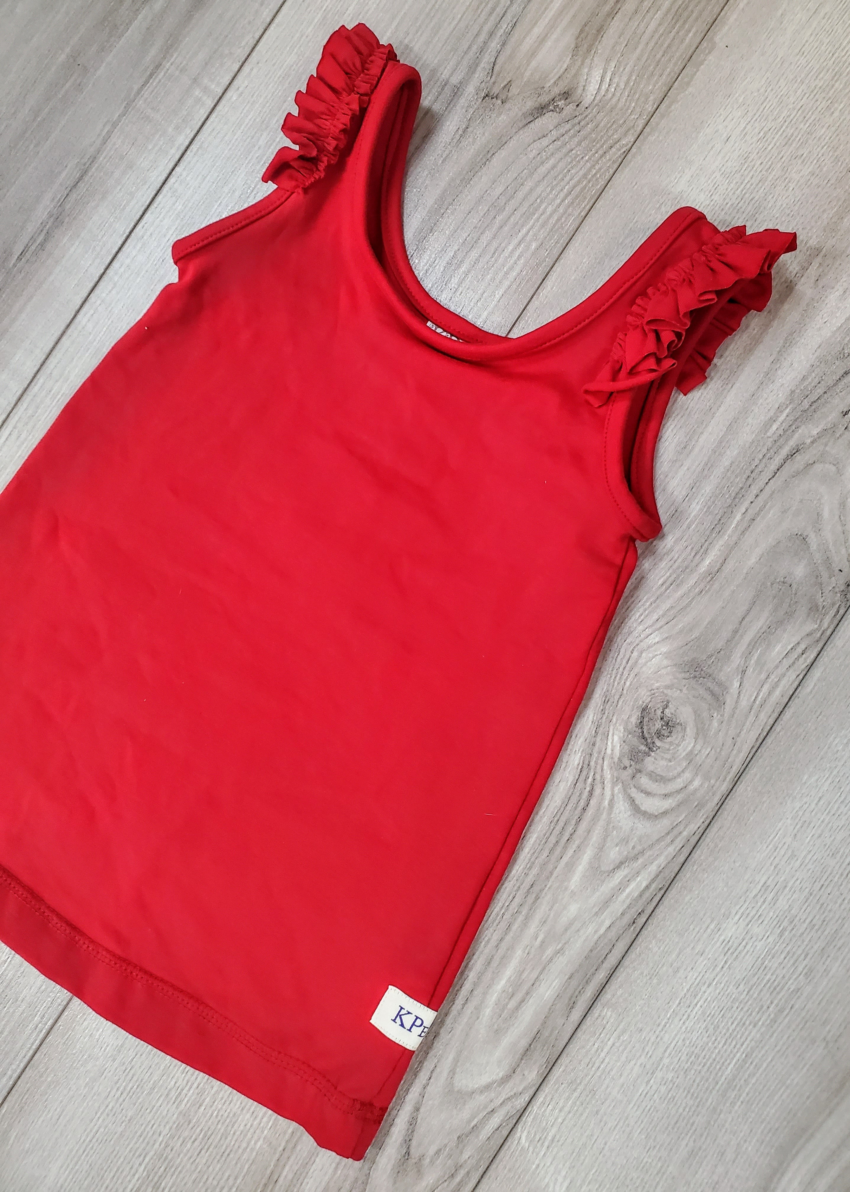 Ruby Red Zöe Top (ships in 2 weeks)