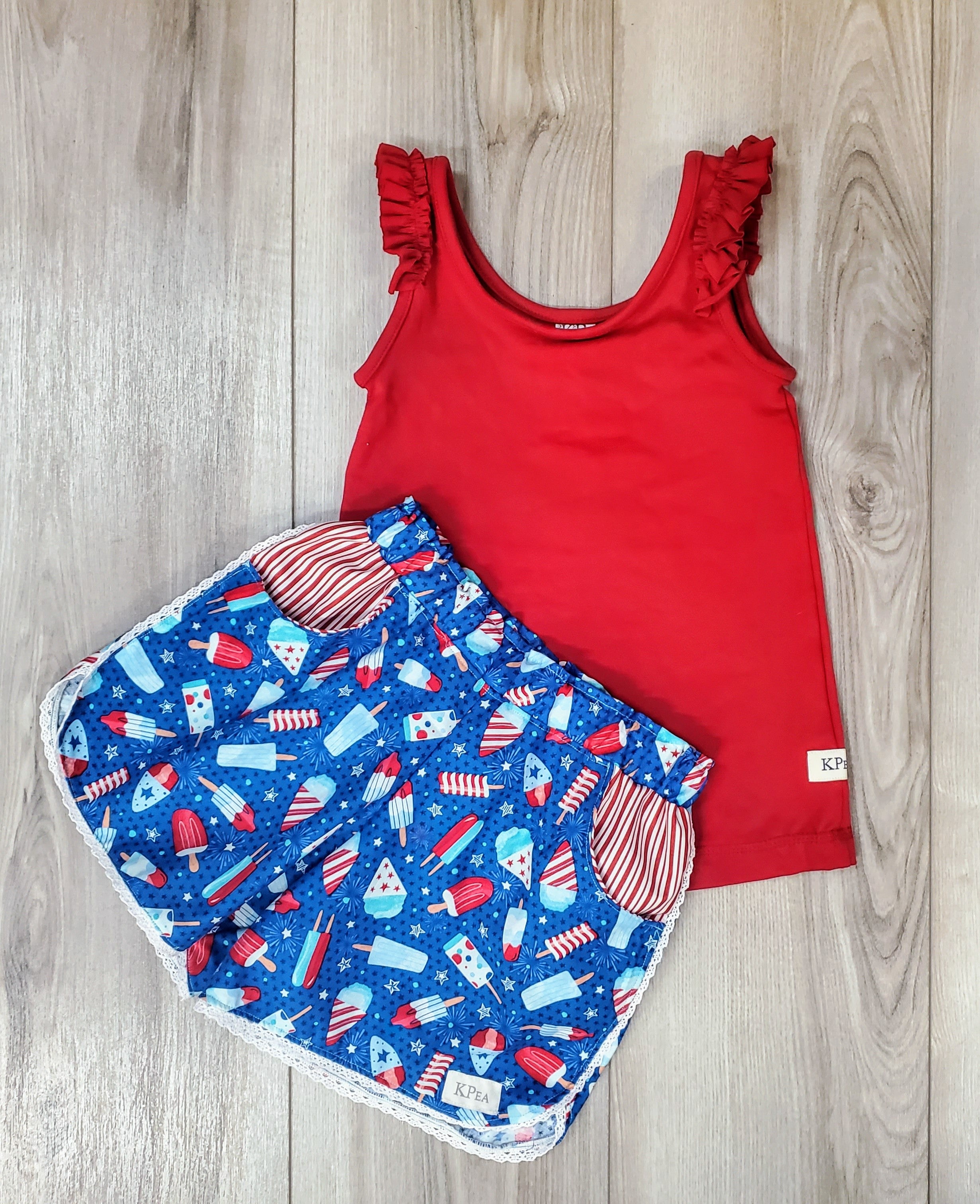 Ruby Red Zöe Top (ships in 2 weeks)