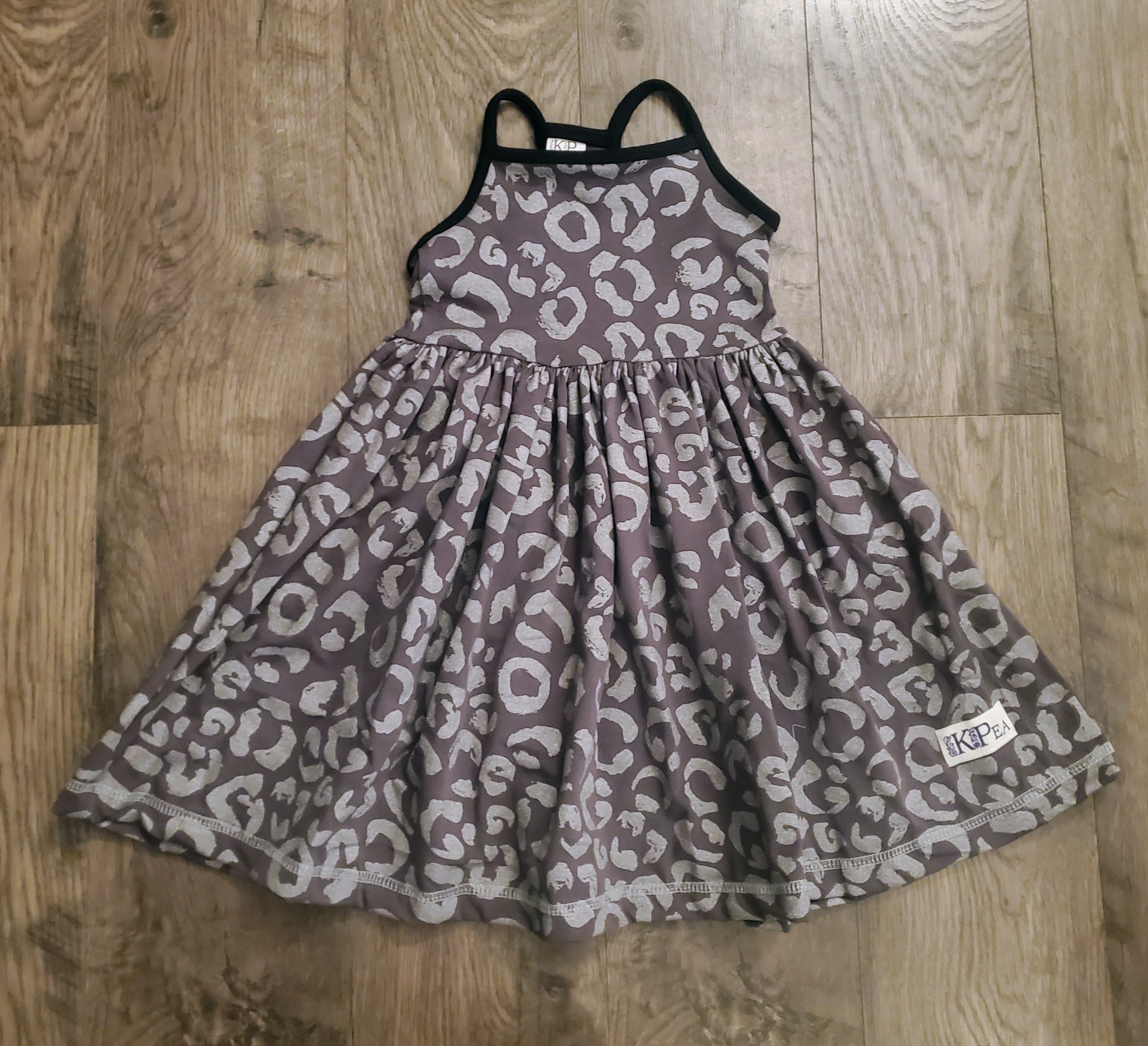 Snowy Leopard Darcy Lap Dress