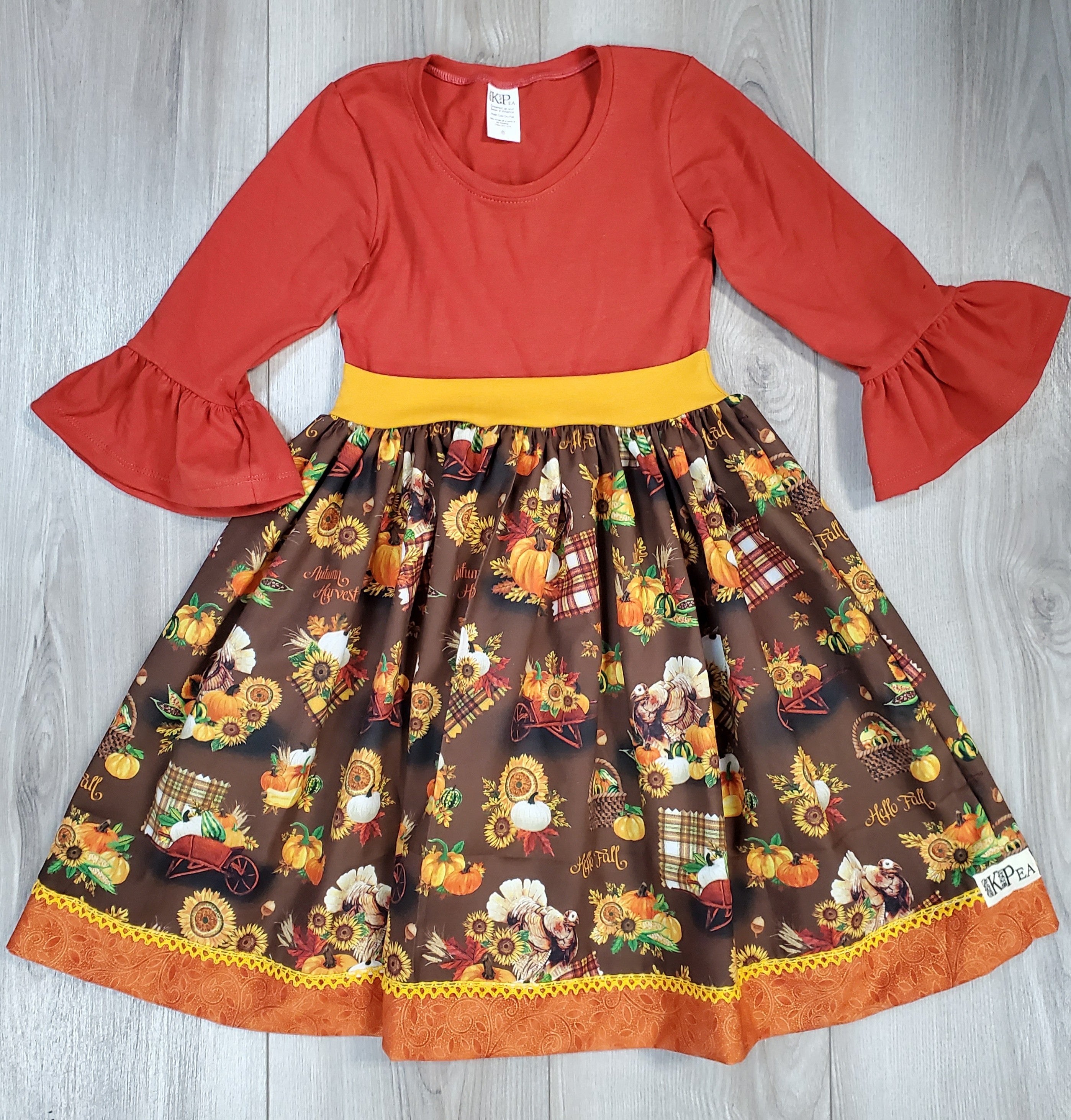 Give Thanks Belle Dress (ships in 2 weeks)