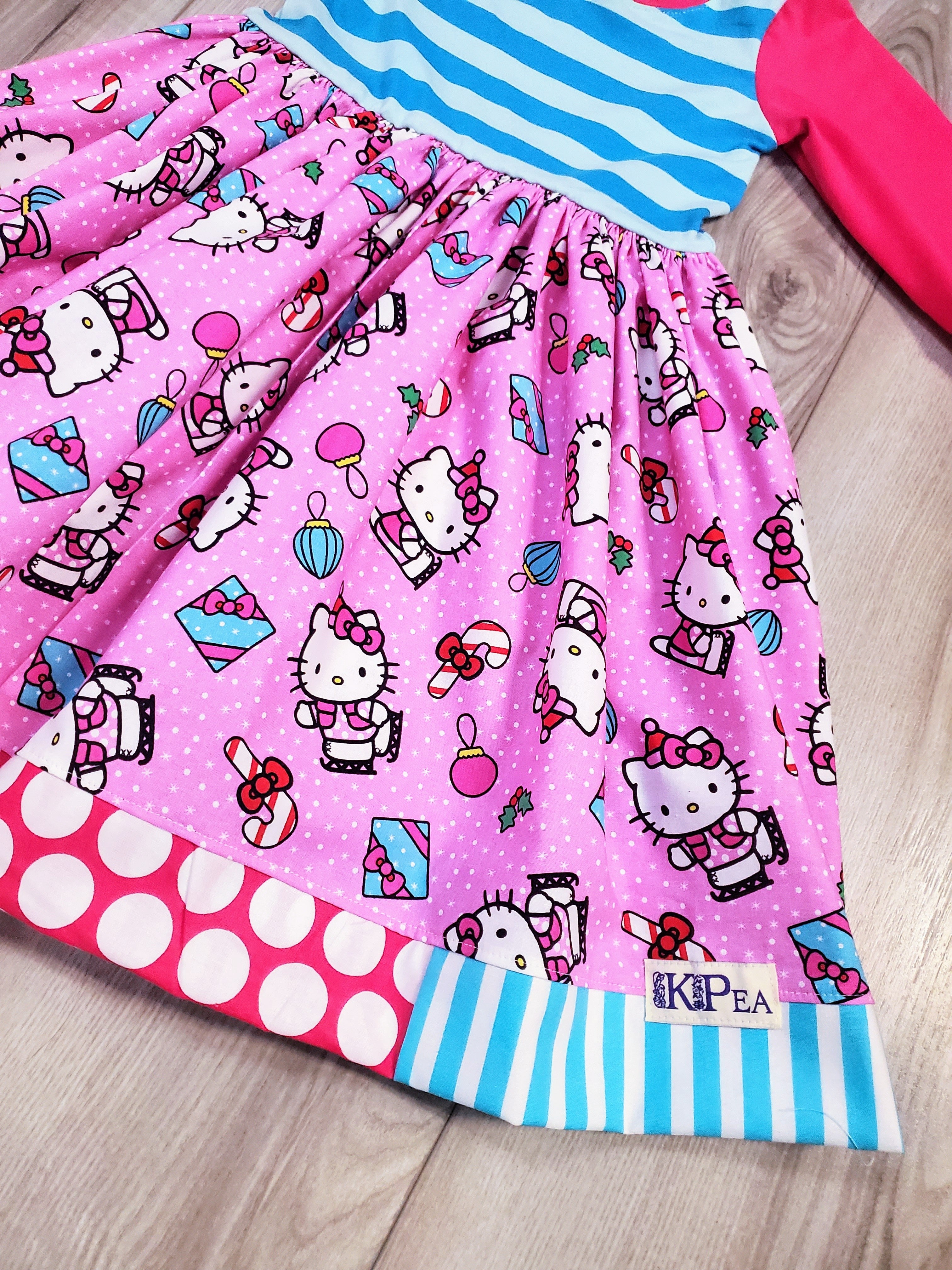 Hello Kitty Christmas Sarah 3/4 Dress