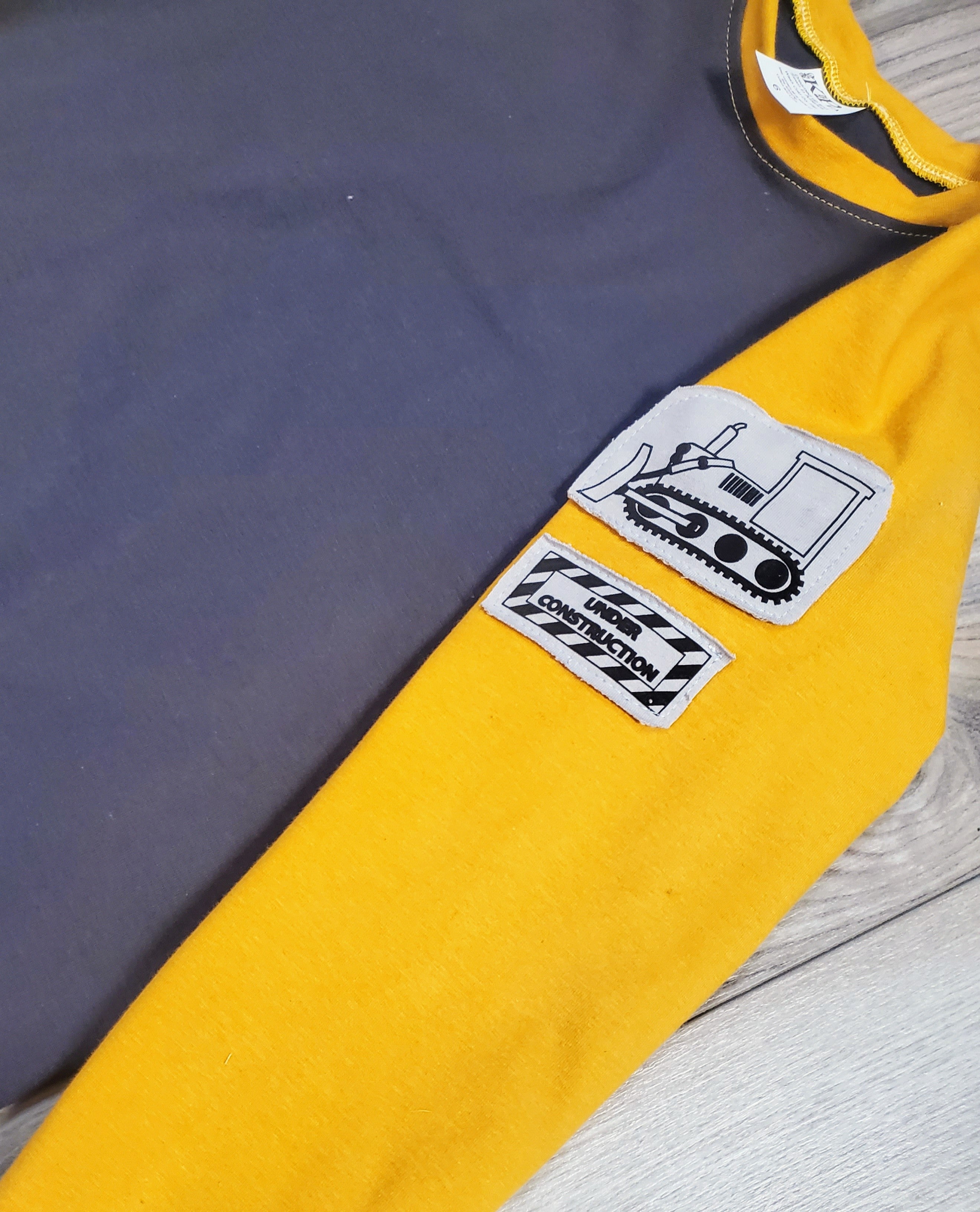 Under Construction Long Sleeve Griffin Tee(SHIPS IN 2 WEEKS)
