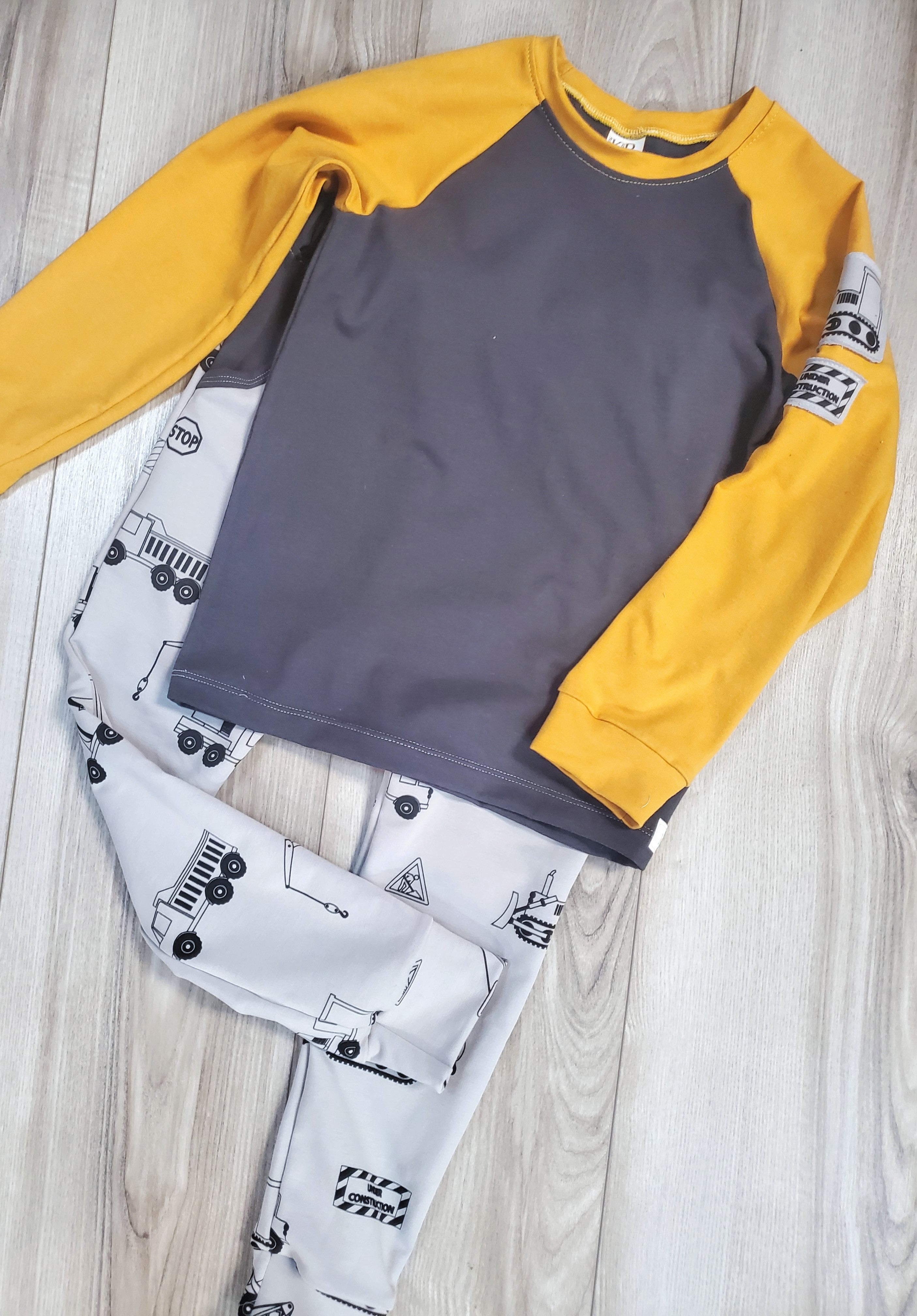 Under Construction Long Sleeve Griffin Tee(SHIPS IN 2 WEEKS)
