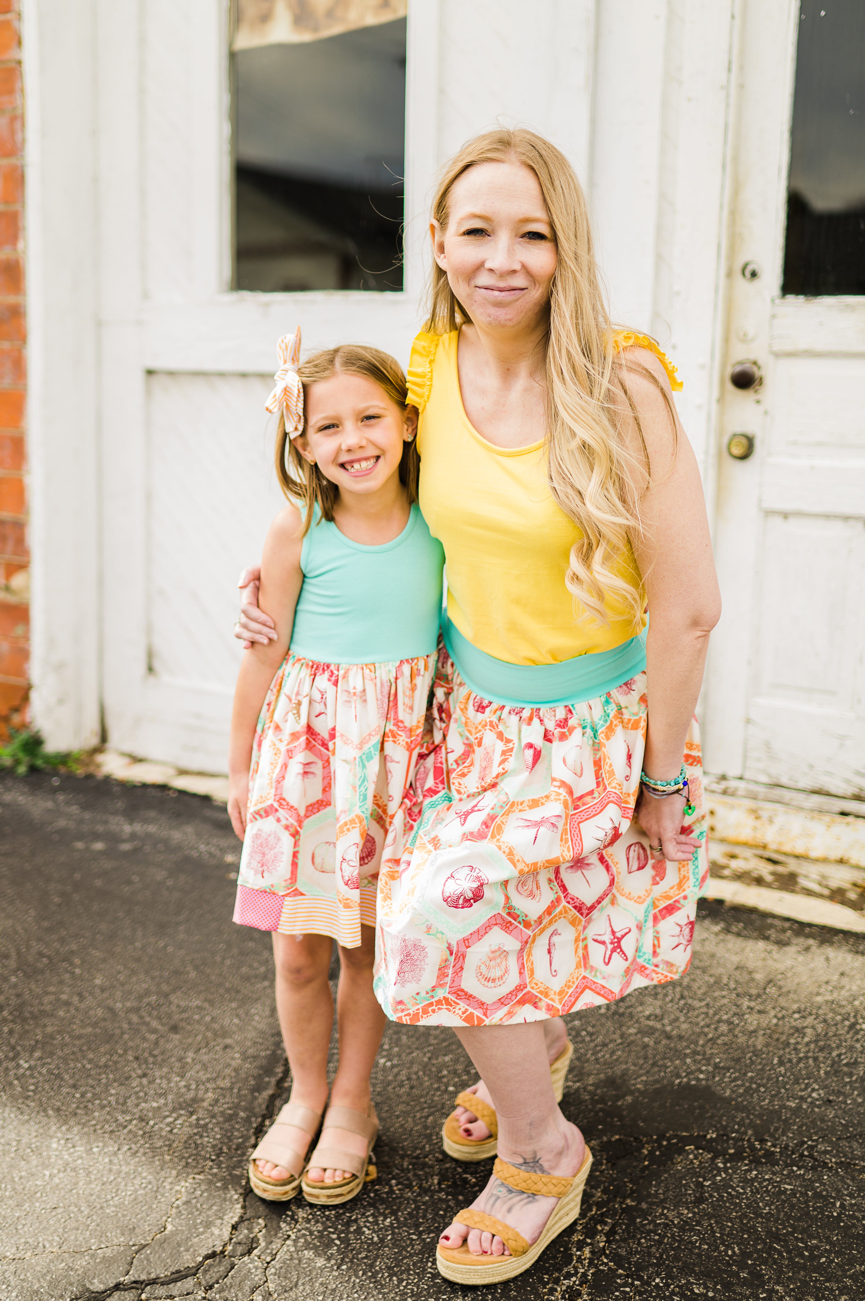 Under the Sea Girls Tank Twirl Dress (Ships in 2 Weeks)