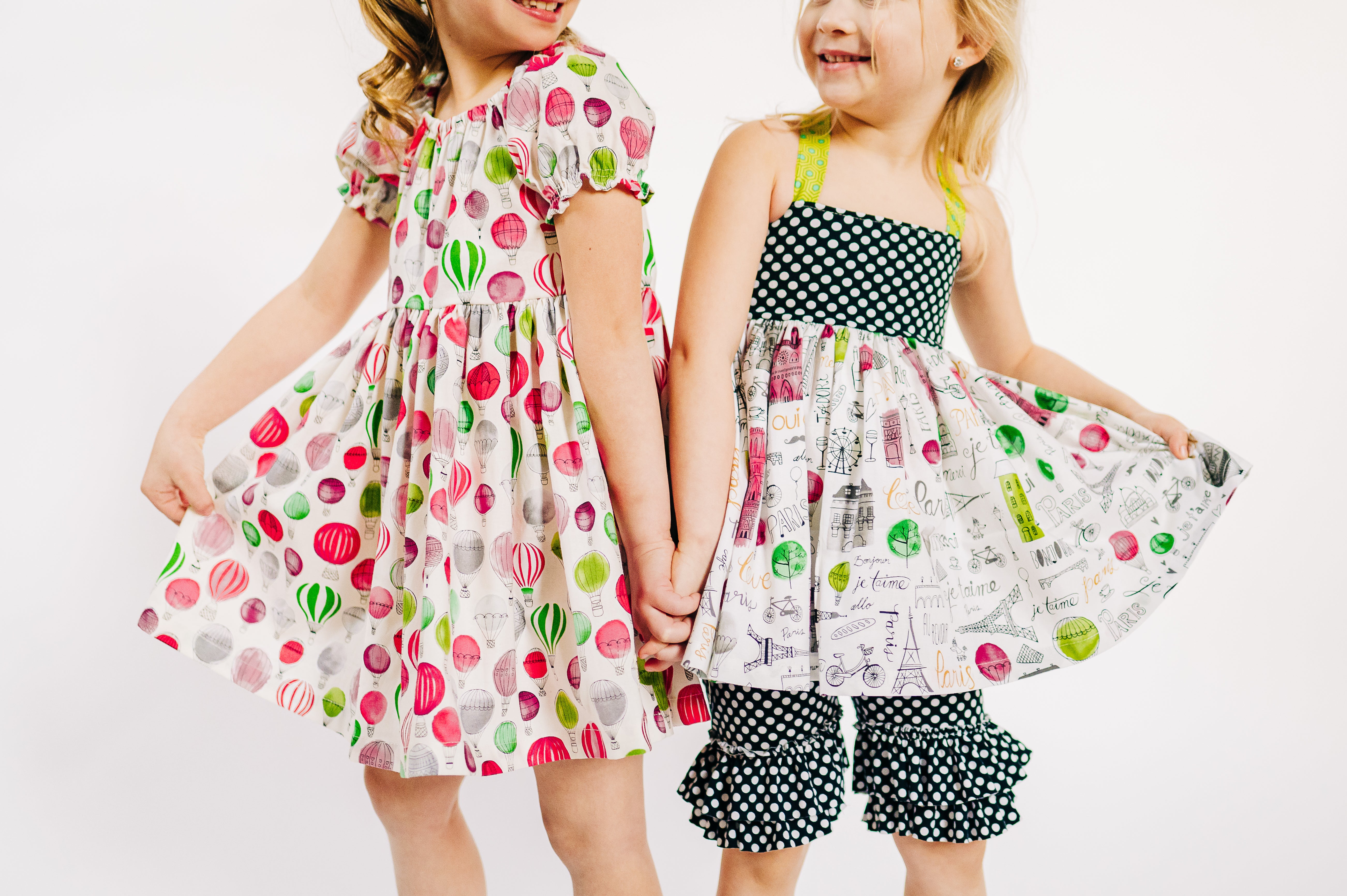 Classic Black Dot Ruffle Shorties (ships in 2 weeks)