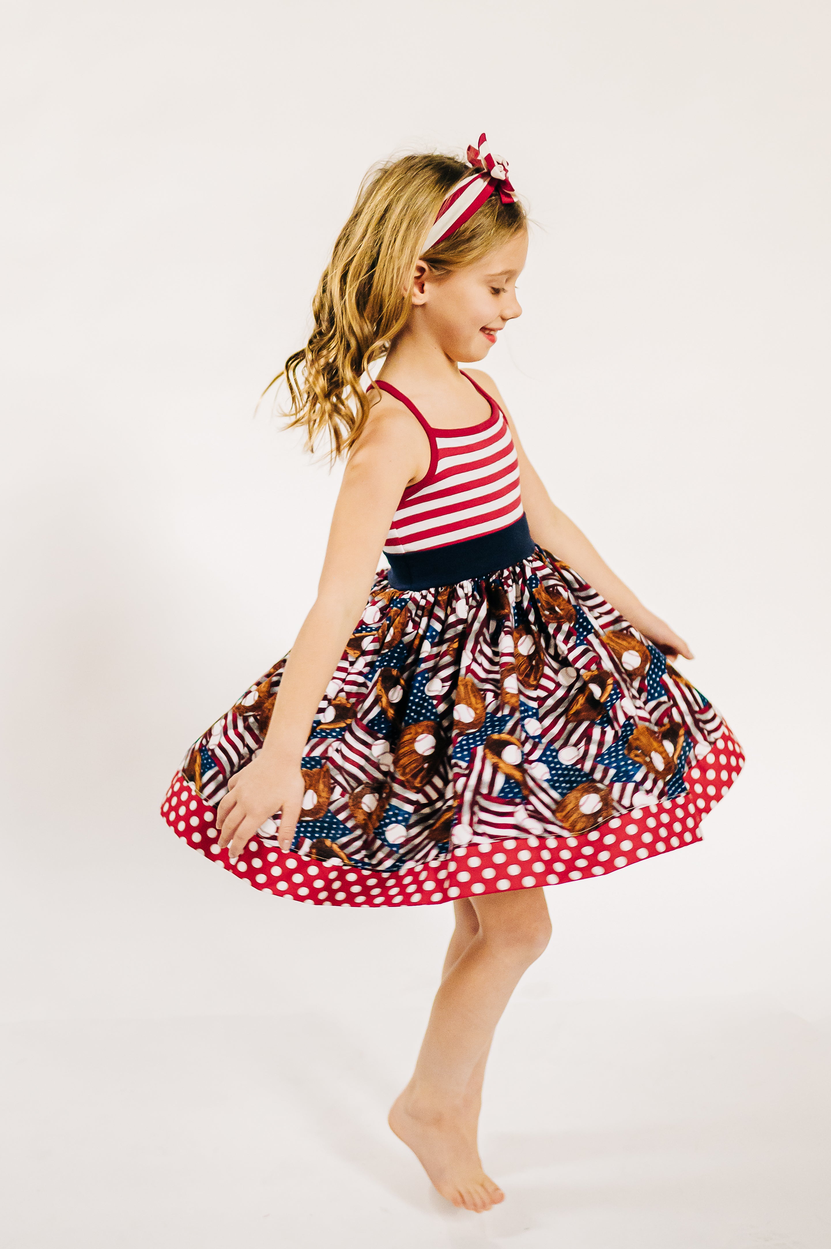 America's Game Darcy Twirl Dress