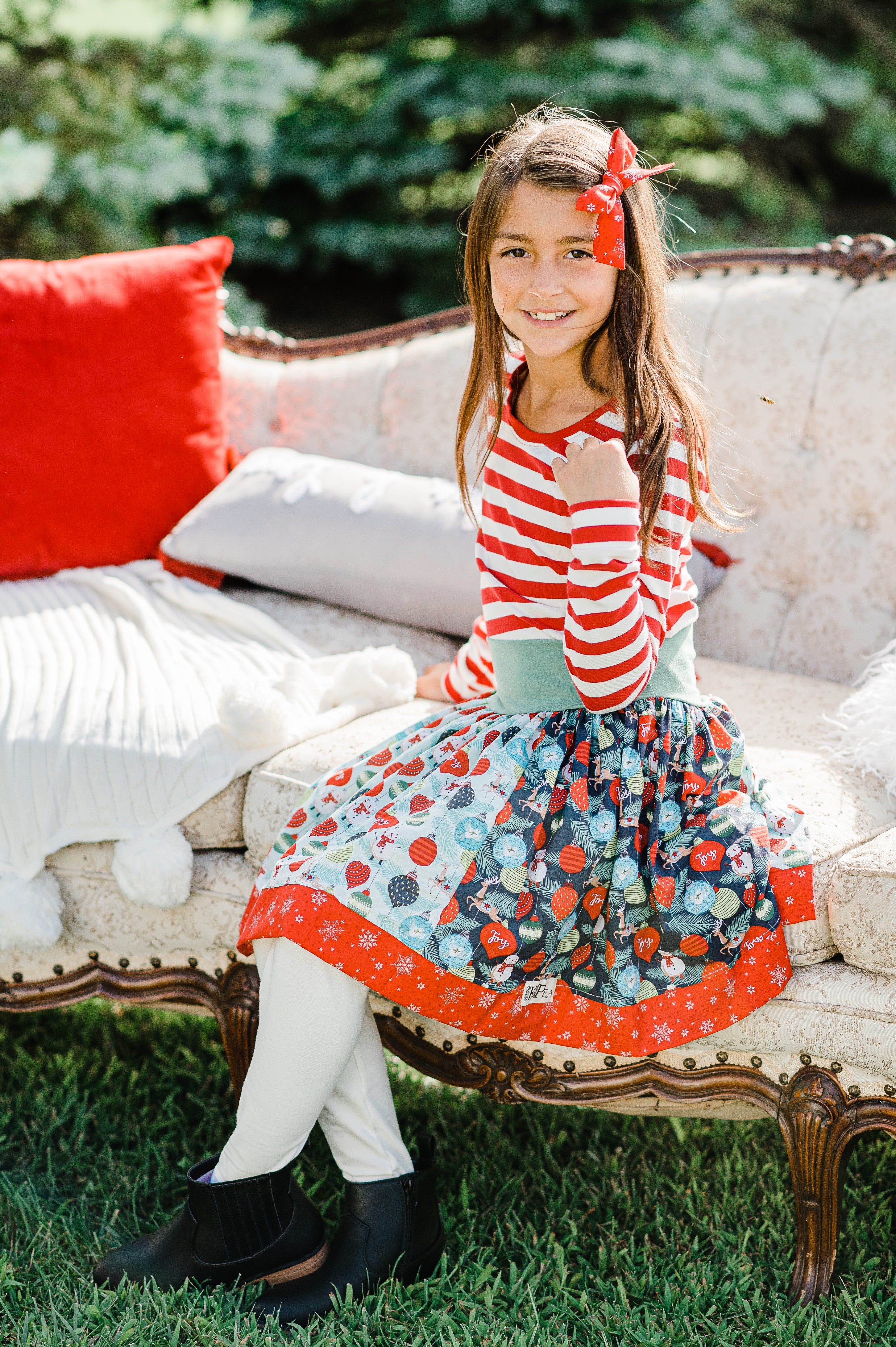 Candy Cane Alyssa Top