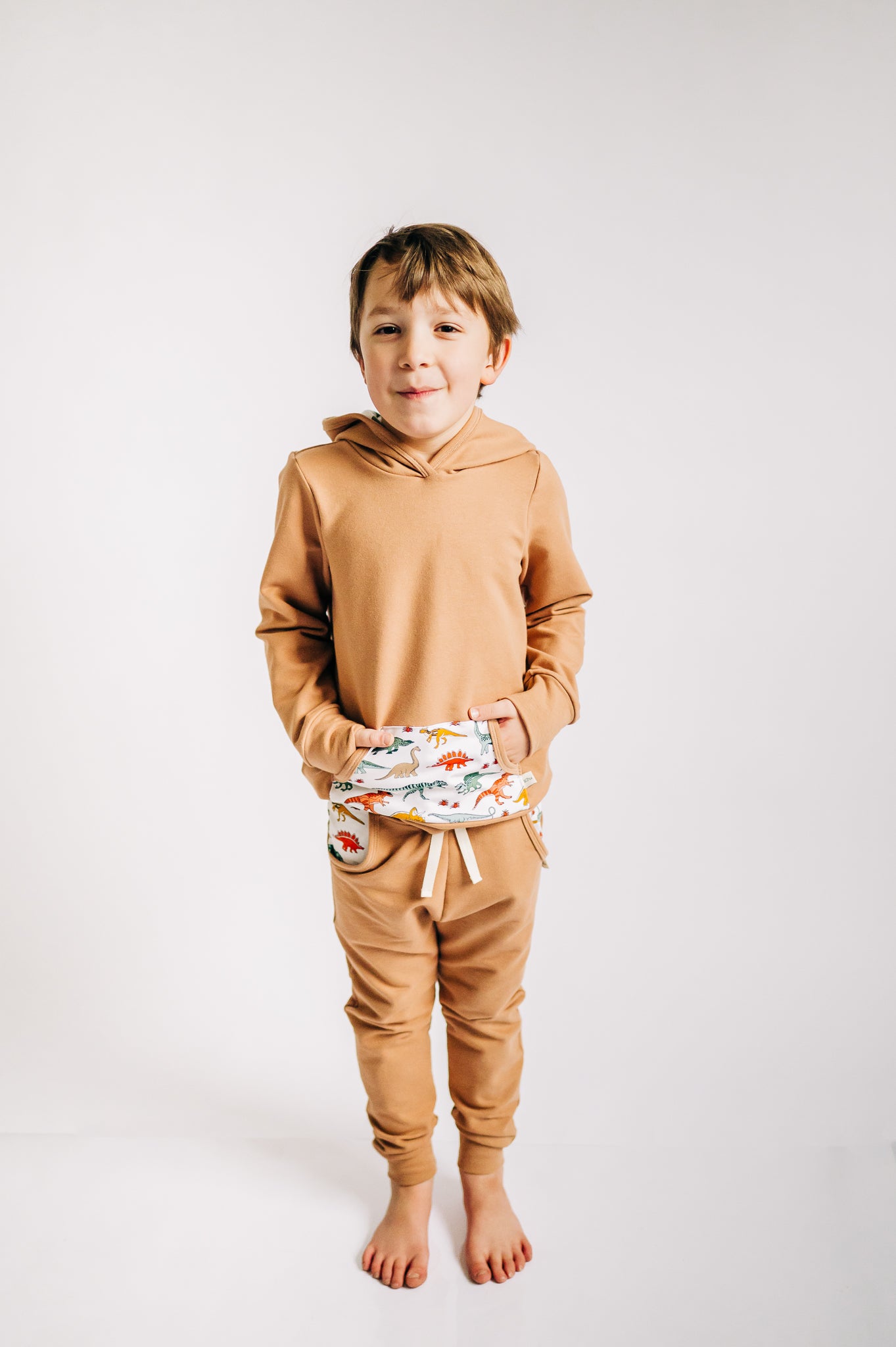Sandy-saurus Dino Hoodie
