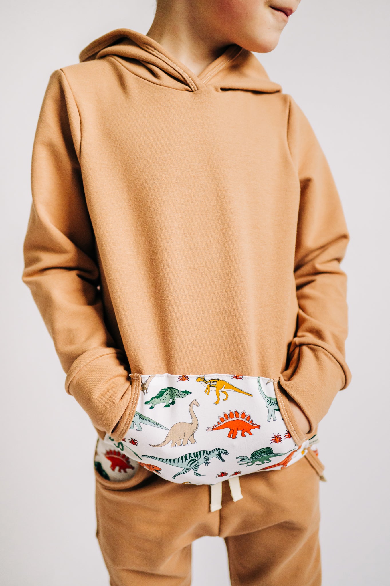 Sandy-saurus Dino Hoodie